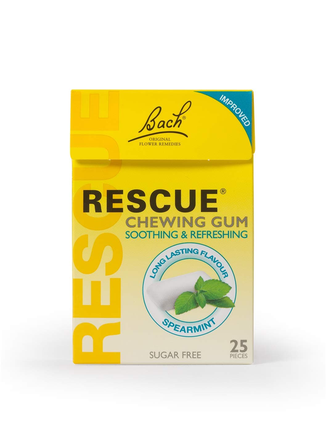 RESCUE Chewing Gum Spearmint 25 Pieces