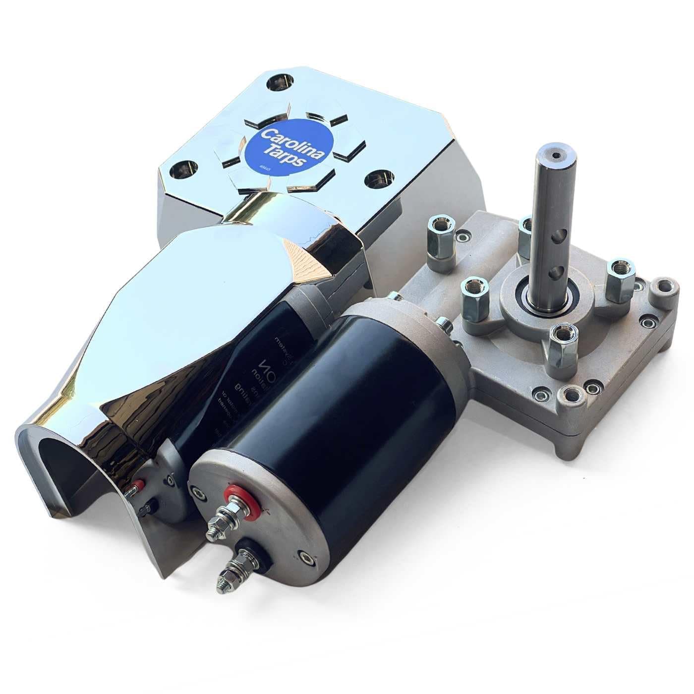 - Carolina Tarps Tarp Motor for Dump Truck 1.5hp 50:1 Universal 12V Electric Tarp System Motor