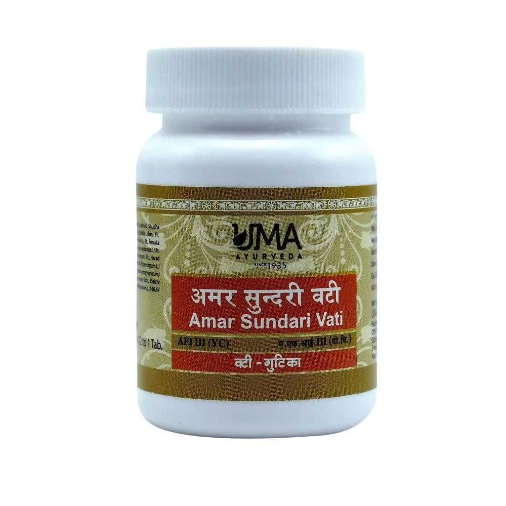 Uma Ayurveda Amar Sundari Vati 80 Tablets Ayurvedic Tablet