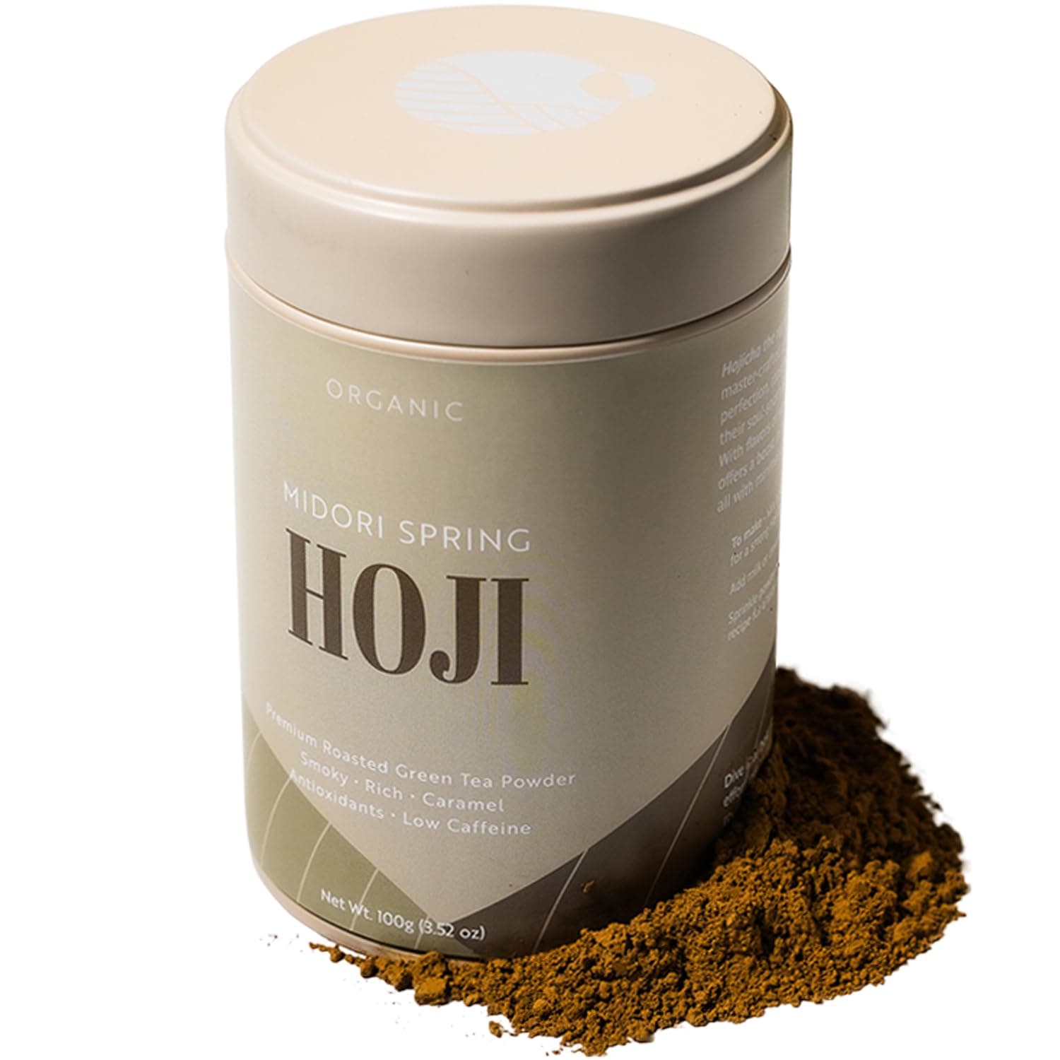 Organic Hojicha - Smooth Roasted Green Tea Powder, Antioxidants, Low Caffeinie, USDA, Vegan, NON GMO Japanese Masters Roast
