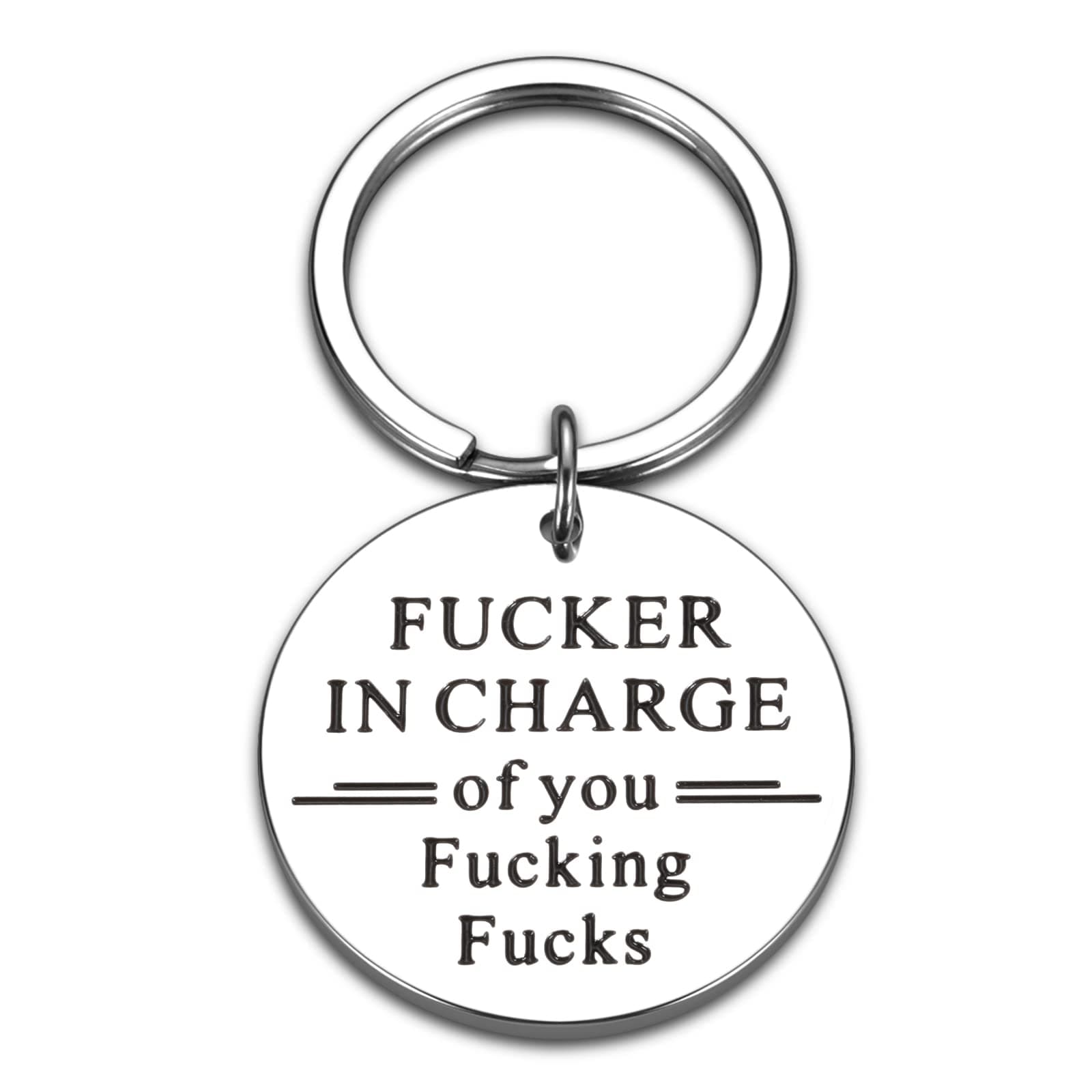 Boss Day Gifts for Women Men, Funny Boss Gifts Keychain, Office Gag Gifts for Bosses