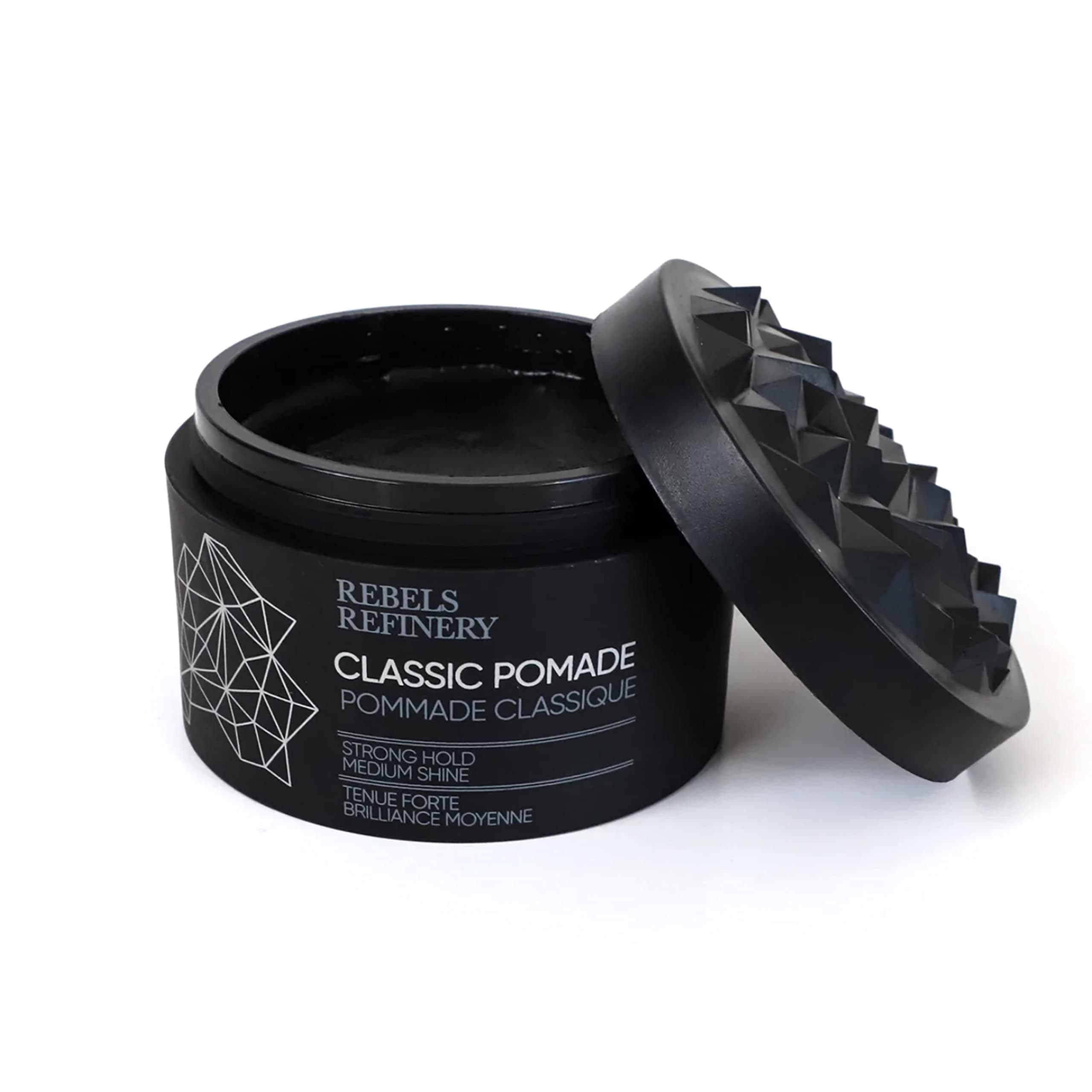 Classic Pomade for Men – Strong Hold and Medium Shine – 3.5 Oz.