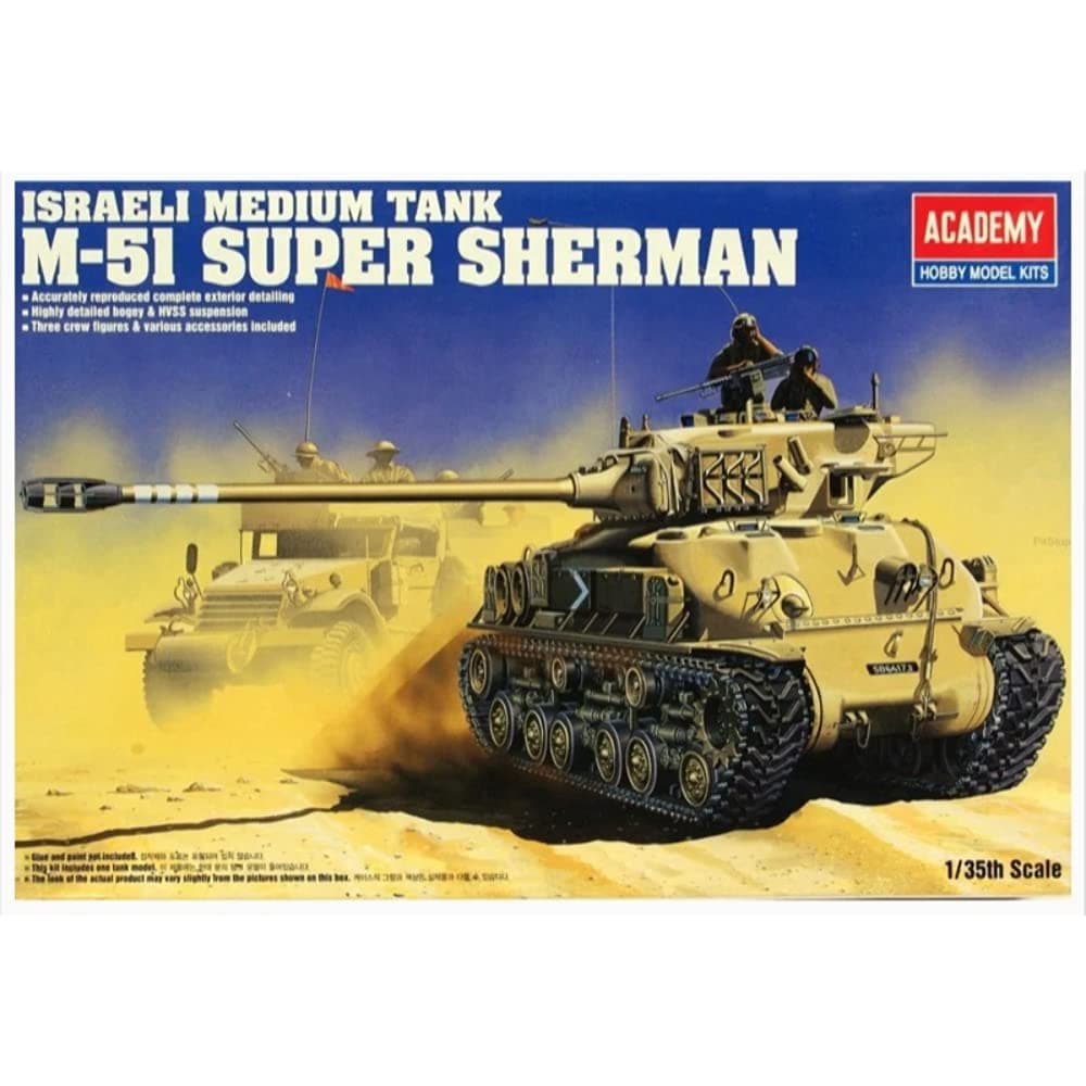 Academy 1: 35 - Super Sherman Israeli Re-Release Various