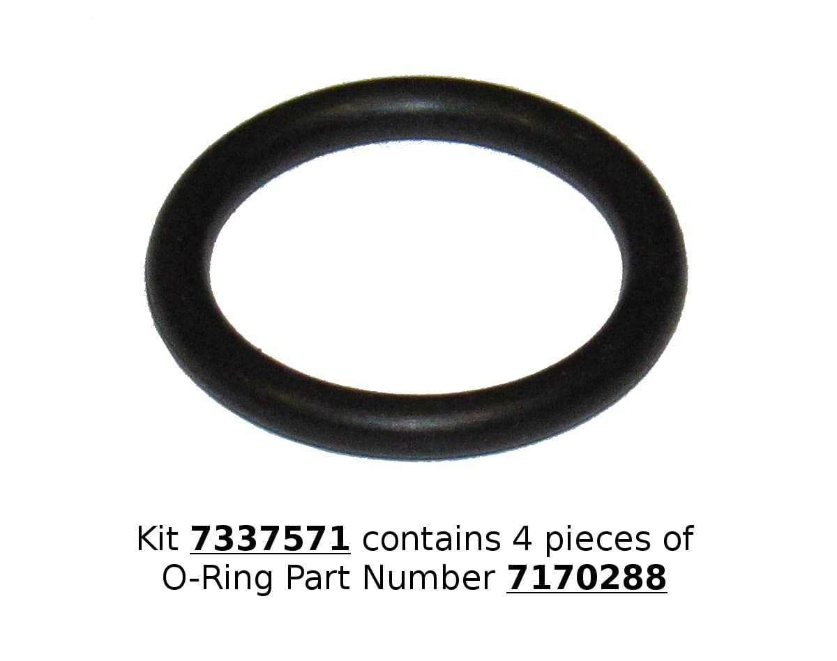 Water Softener O-Ring Seal Kit, 4-pack (Part: 7337571, 7170288, STD302213, WS03X10025)