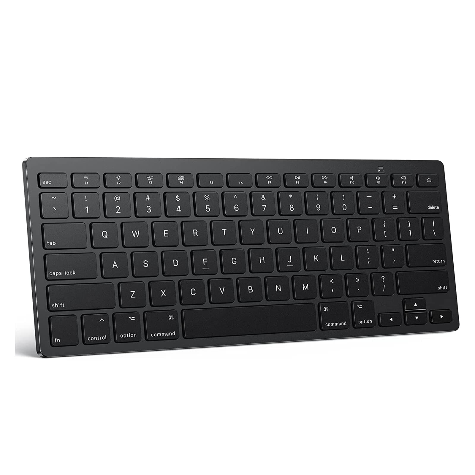 OMOTON Bluetooth Keyboard Compatible with Mac, Compact Wireless Keyboard Compatible with MacBook Pro/Air, iMac, Mac mini/Pro Laptop and PC (Black)