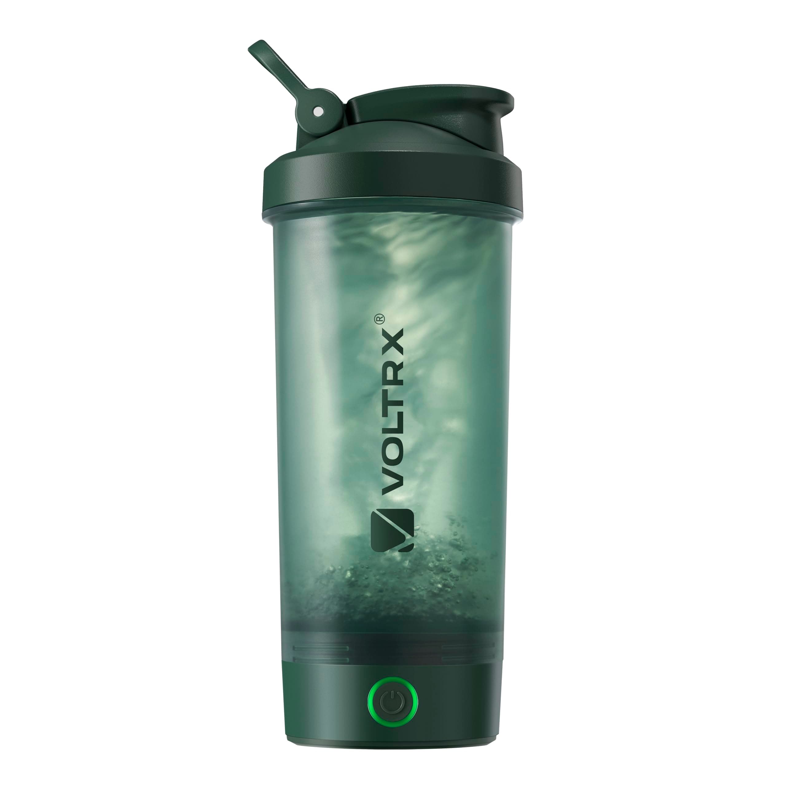 VOLTRX Protein Shaker Bottle, Merger USB C Rechargeable Electric Protein Shake Mixer, Shaker Cups for Protein Shakes and Meal Replacement Shakes, BPA Free, 24oz