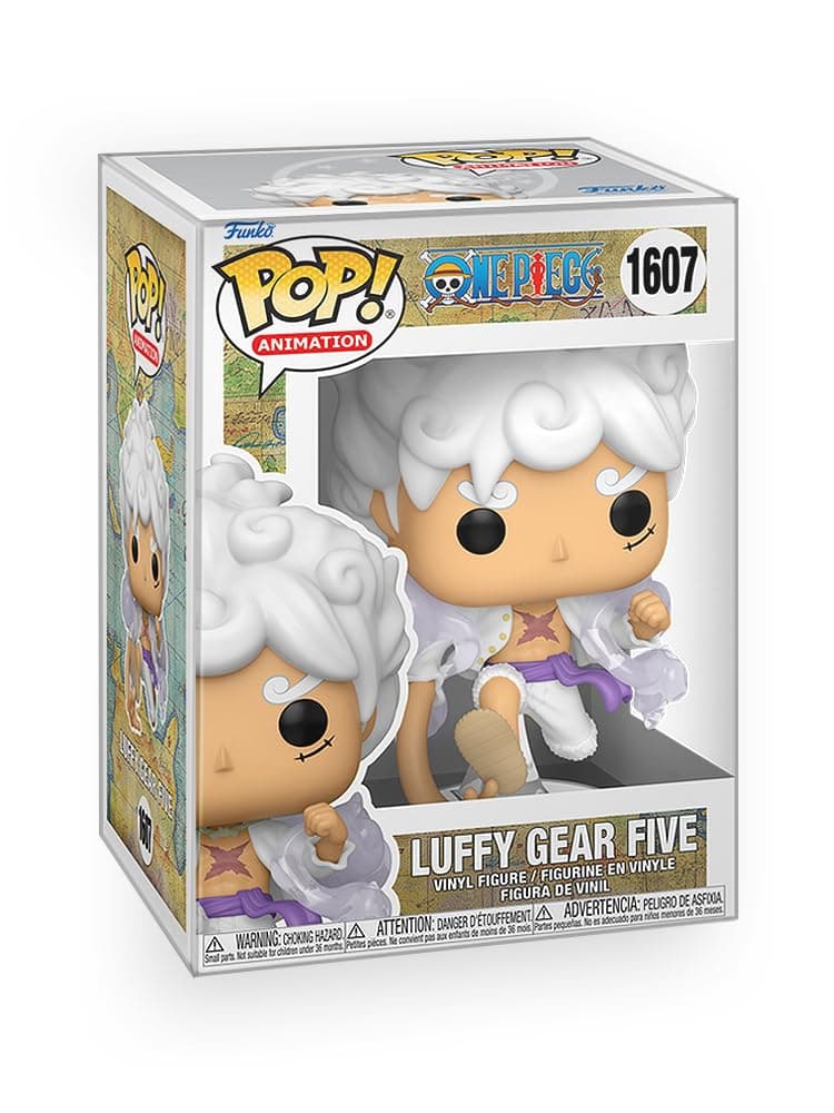 Epic CollectiblesPop Anime: One Piece - Luffy Gear Five Vinyl Figure Bundle with Compatible Funko Box Protector, EC79321