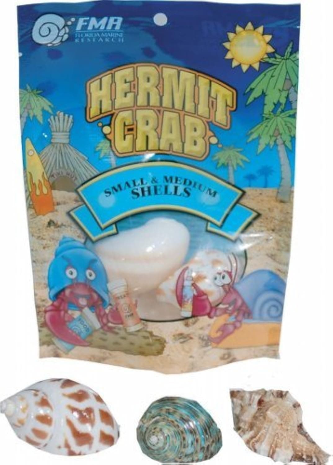 SFM33332 3-Pack Hermit Crab Shell, Medium