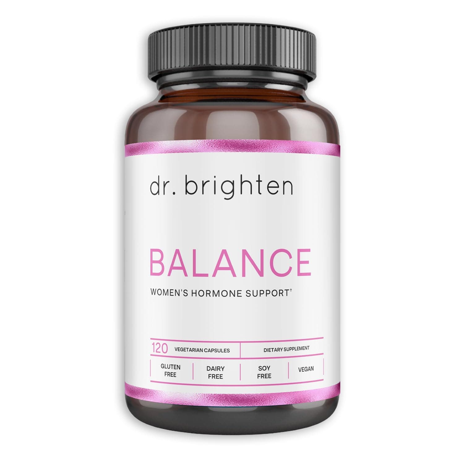 Balance - Hormone Balance for Women with Chasteberry and DIM - Targets Hormonal Acne, Period Issues, & PMS - Vegan, Non-GMO