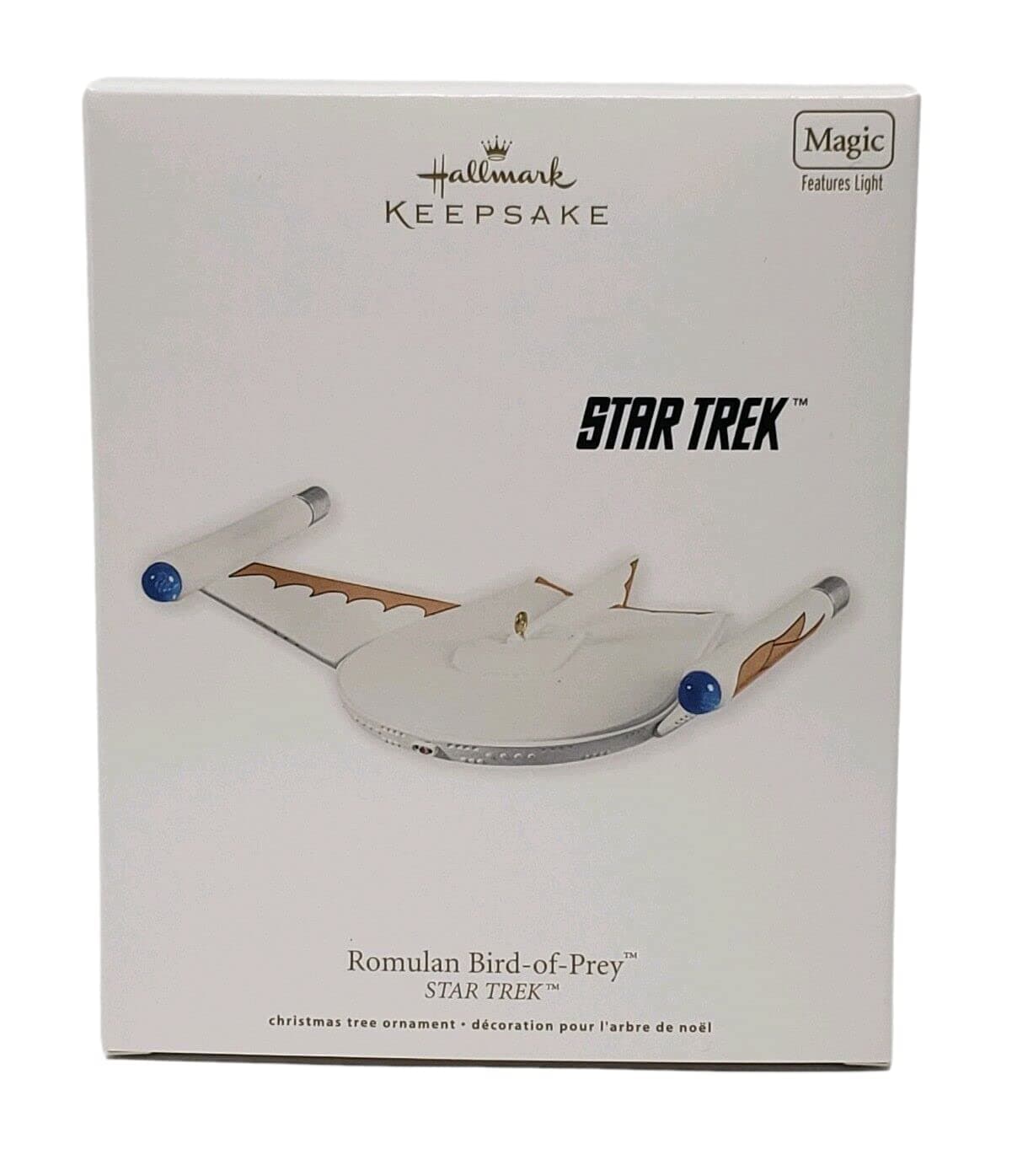 Romulan Bird Of Prey Star Trek 2011 Hallmark Ornament - QXI2007