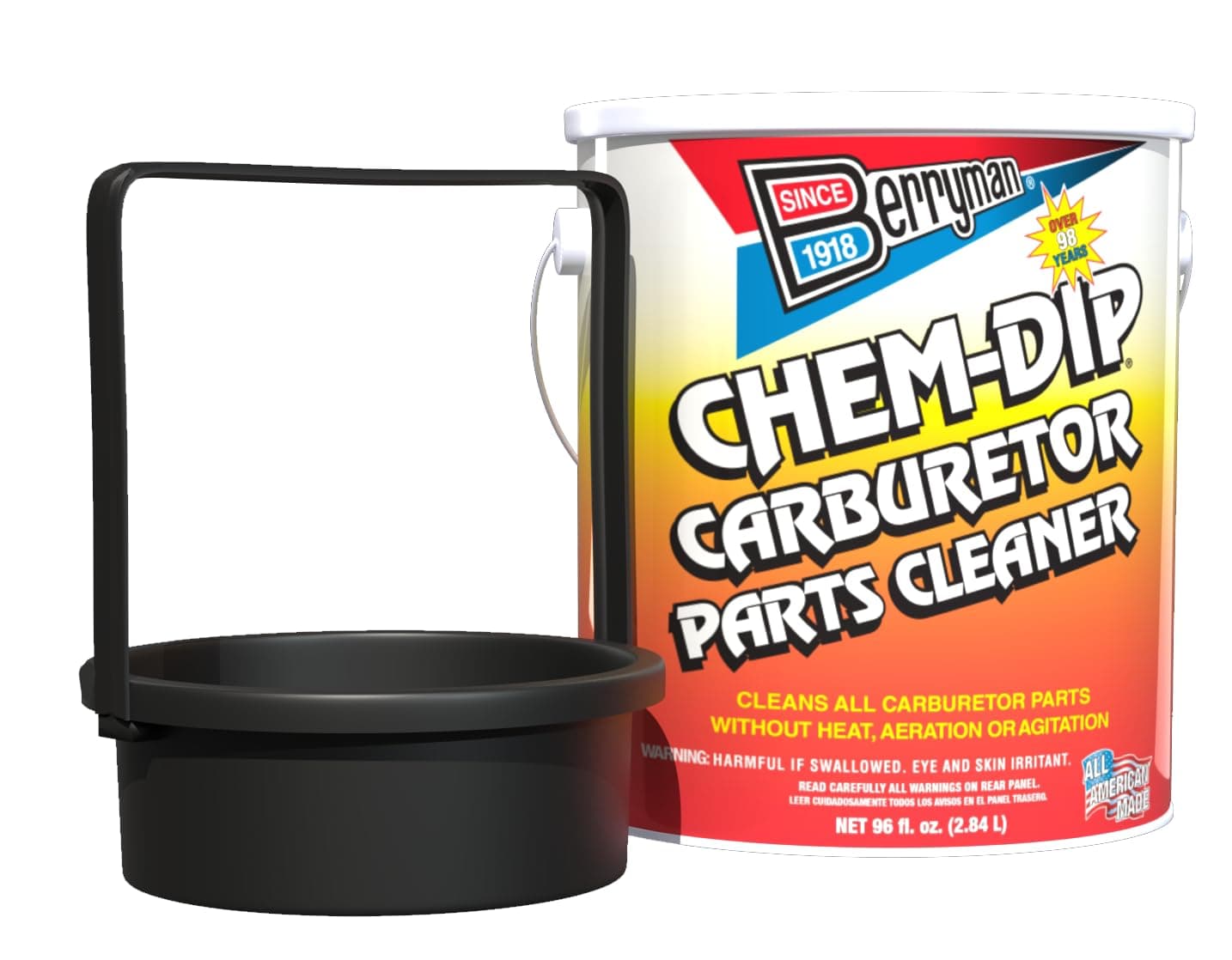 Berryman® Chem-Dip® - Carburetor & Parts Cleaner - Fast-Acting - 2.84L