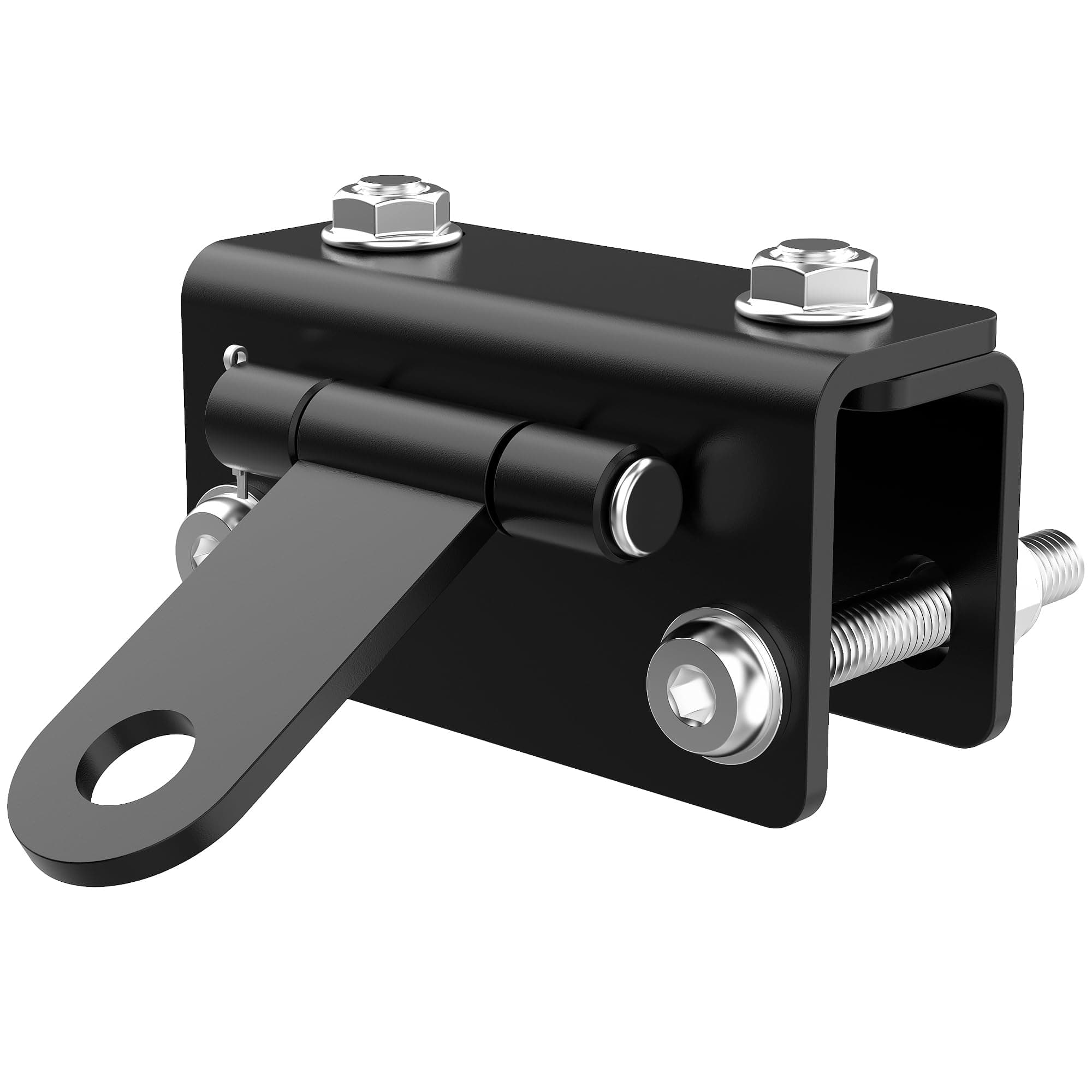 Universal Bumper Hitch, Adjustable Heavy Duty Steel Snowmobile Sled Trailer Towing Kit Compatible With Ski Doo Polaris REV Arctic Cat Yamaha, Tongue Type Accessories