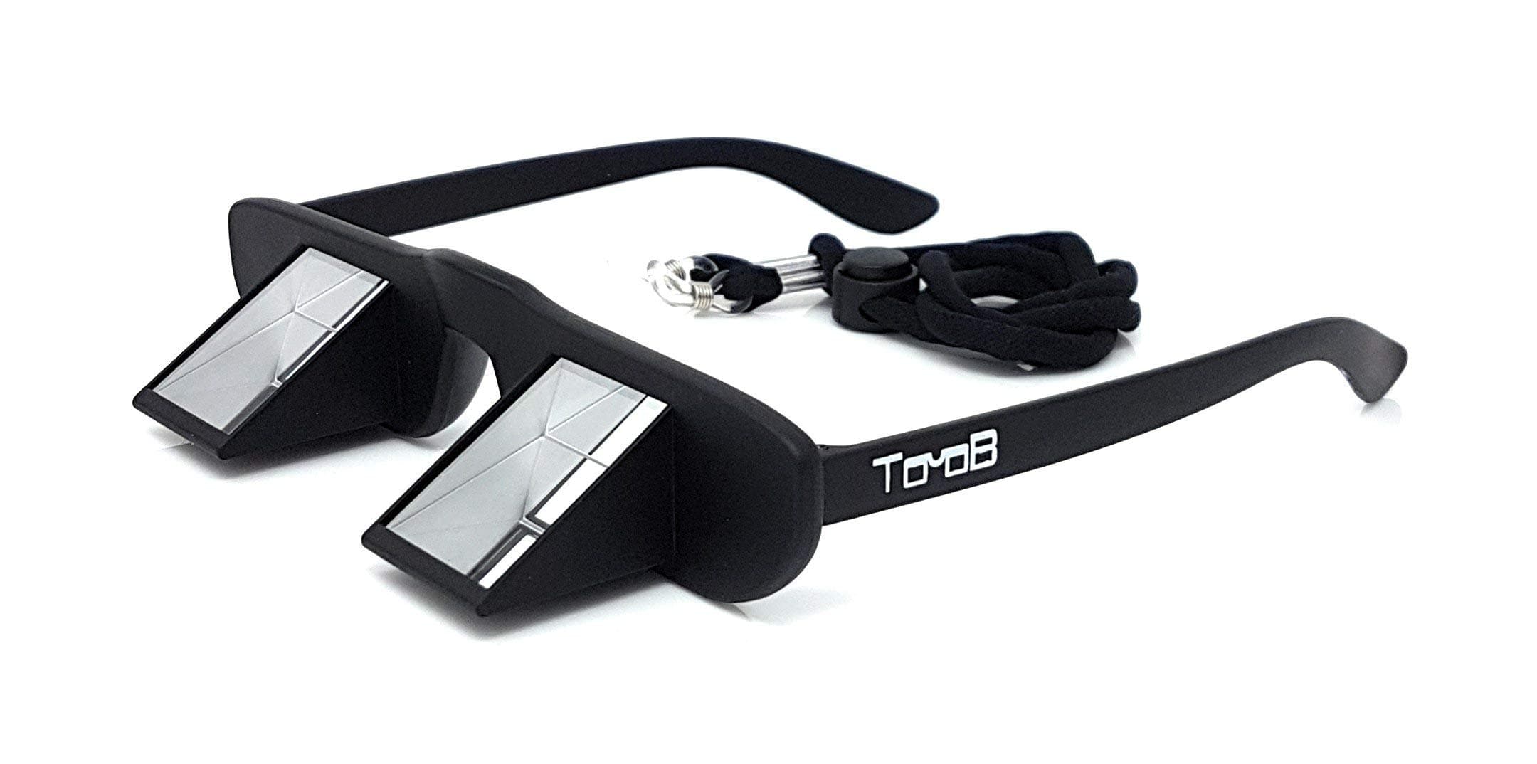 TooB belay glasses - THE affordable climbing glasses with strap - suitable for spectacle wearers - including case