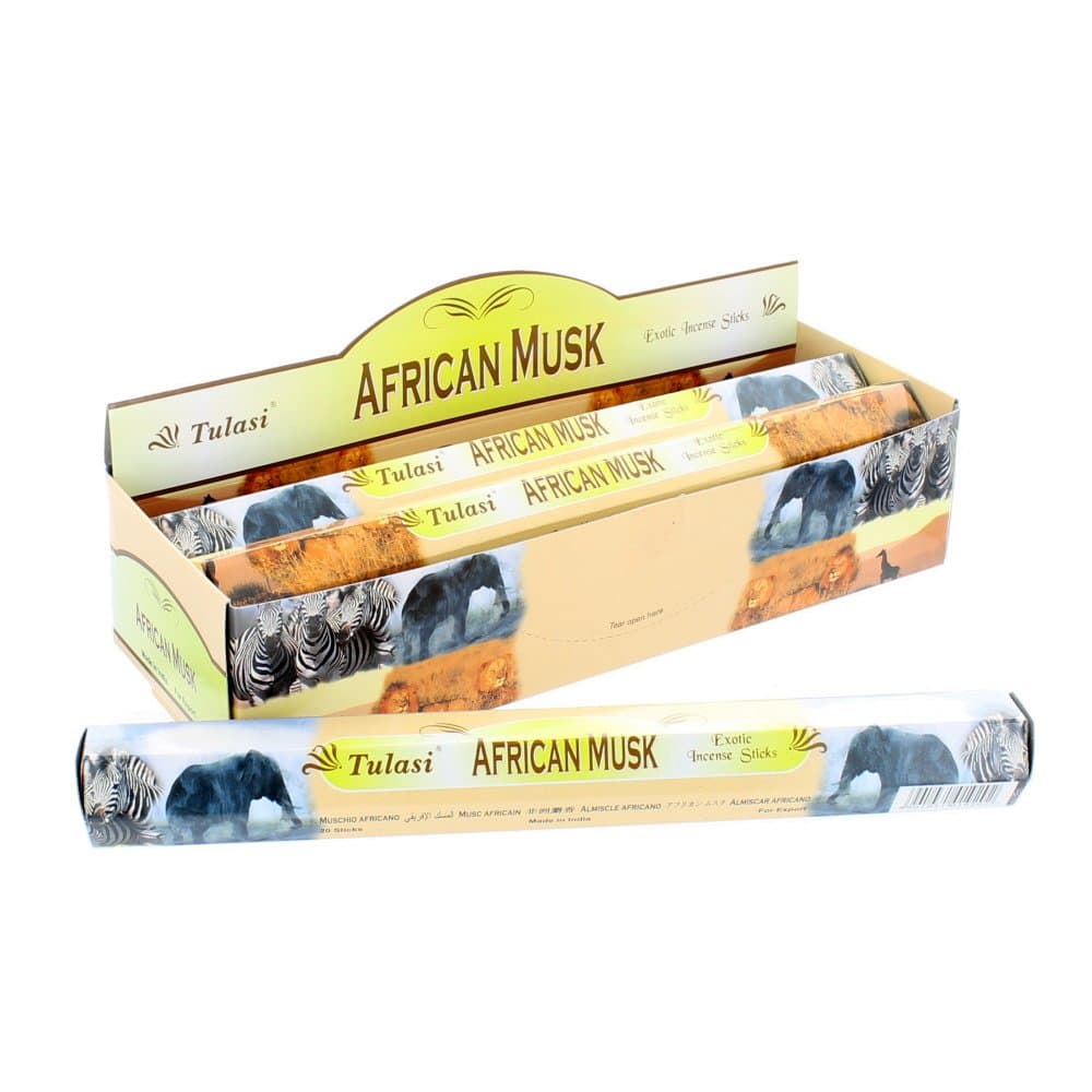 Tulasi Incense Sticks Box of 6 packs (120 sticks) - Fragrances A to L