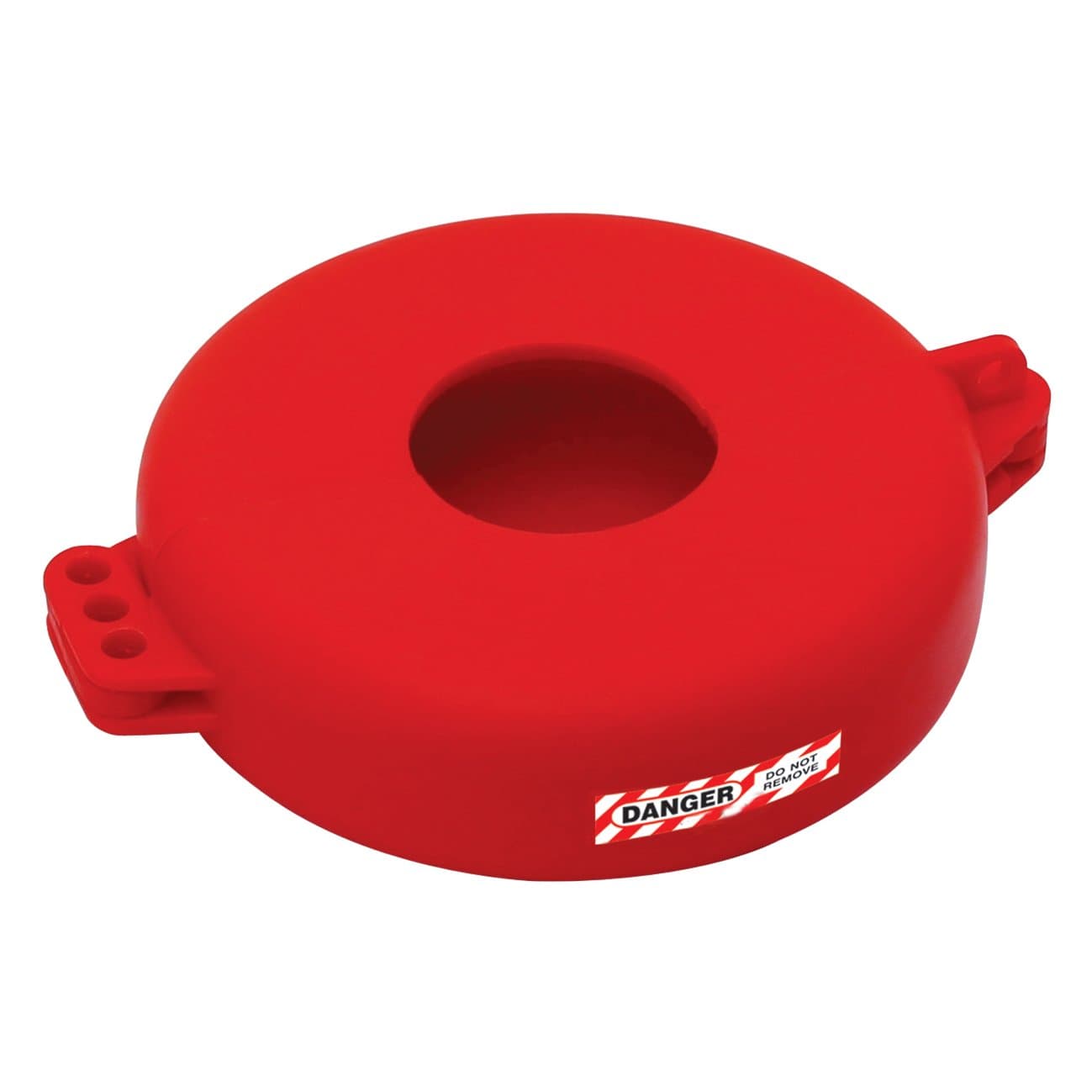 Zing Green Products 7246 Gate Valve Lockout, 5"-6.5" Wheel, Red