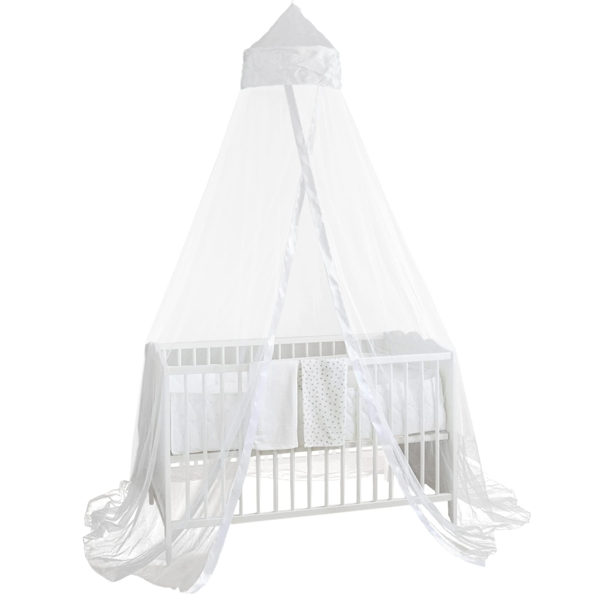 Mosquito Nets 4 U Baby Mosquito Net Cot Bed Canopy Baby Essentials Toddler Single Bed Canopy Chemical Fee Full Protection from Insect Bites Cat Net for Crib