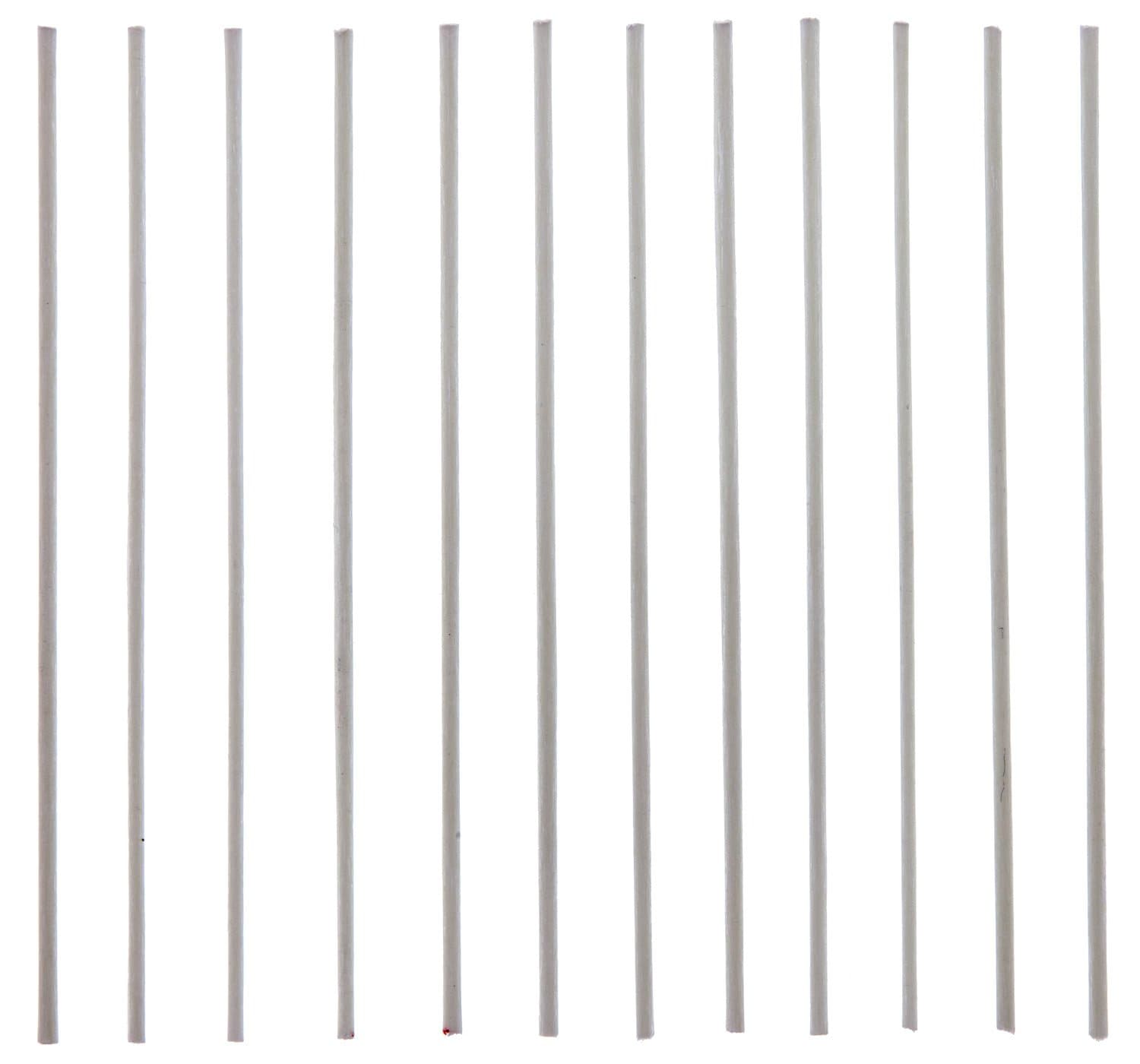 EUROTOOL Extra Thin Fiberglass Scratch Brush Refills, 12 Pack | BRS-290.01