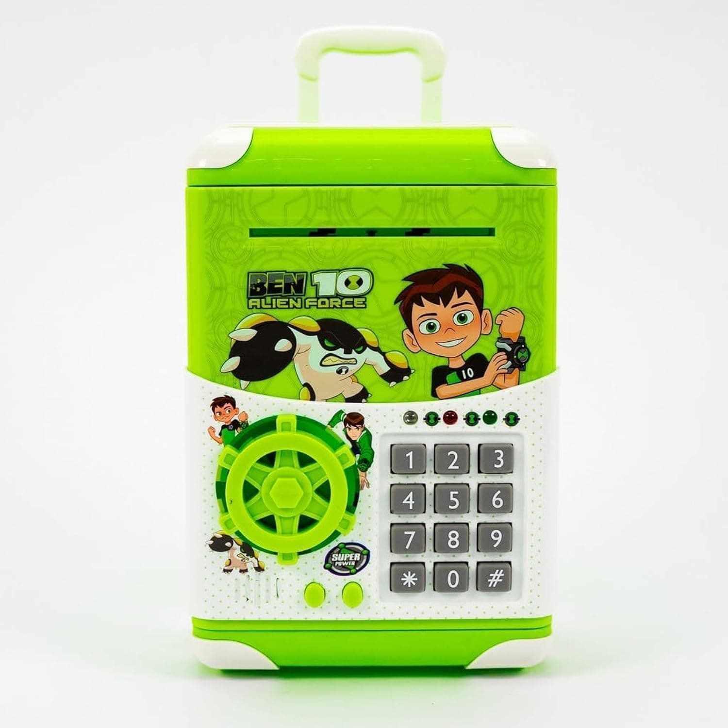 S SGTT PRO SGTT PRO Piggy Bank for Kids Boys Girls Electronic, Money Bank with Password Lock Cash Coin Auto Scroll Saving Box, Mini ATM Coin Bank for Children Best Birthday Gifts (BEN 1O)