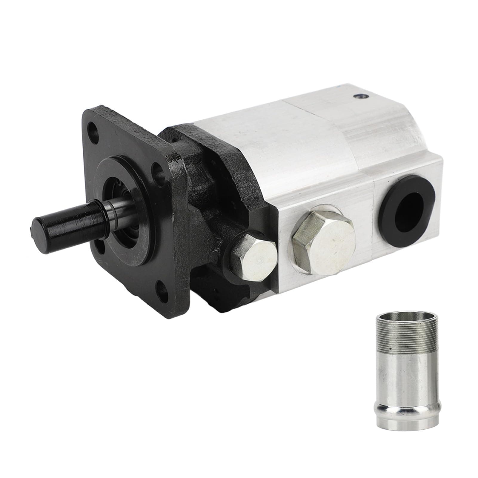 Log Splitter Pump, 2 Stage Electric Hydraulic Pump 13GPM 3000PSI 3600RPM 1in Inlet 1/2in NPT Outlet, Power Saving High Rate Double Pump for Log Splitters Clamping Devices