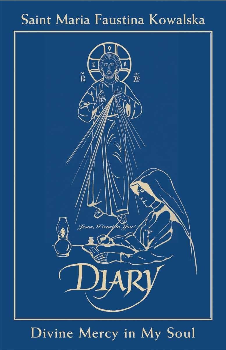 Diary of Saint Maria Faustina Kowalska: Blue Leather
