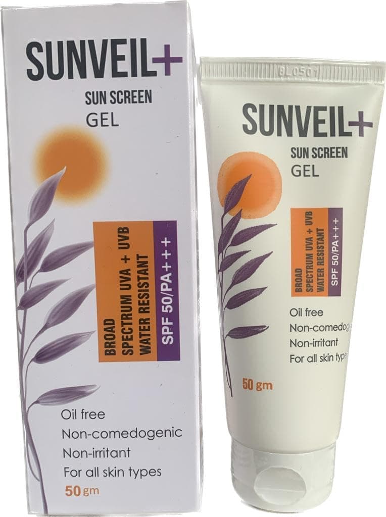 SUNVEIL + SUNSCREEN For All Skin Type GEL 50 SPF