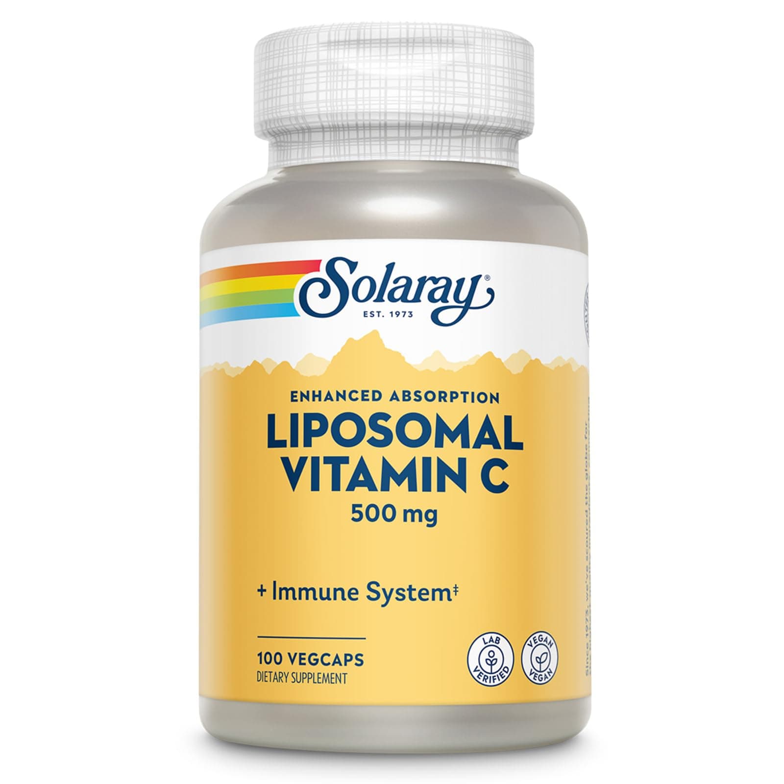 Solaray 500mg Liposomal Vitamin C 100 Capsules