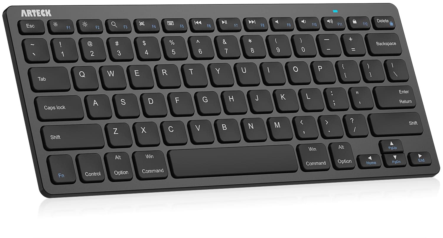 Ultra-Slim Bluetooth Keyboard - Black