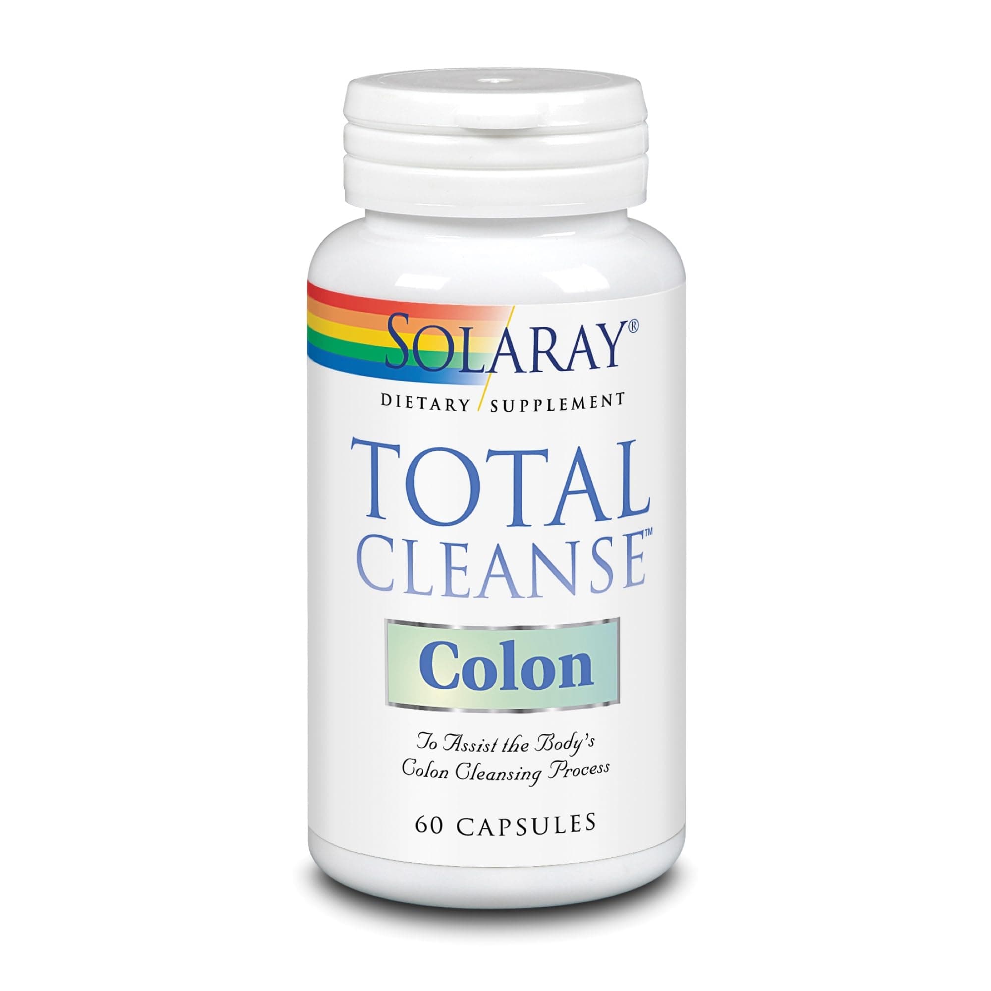 Solaray Total Cleanse Colon Capsules, 60 Count