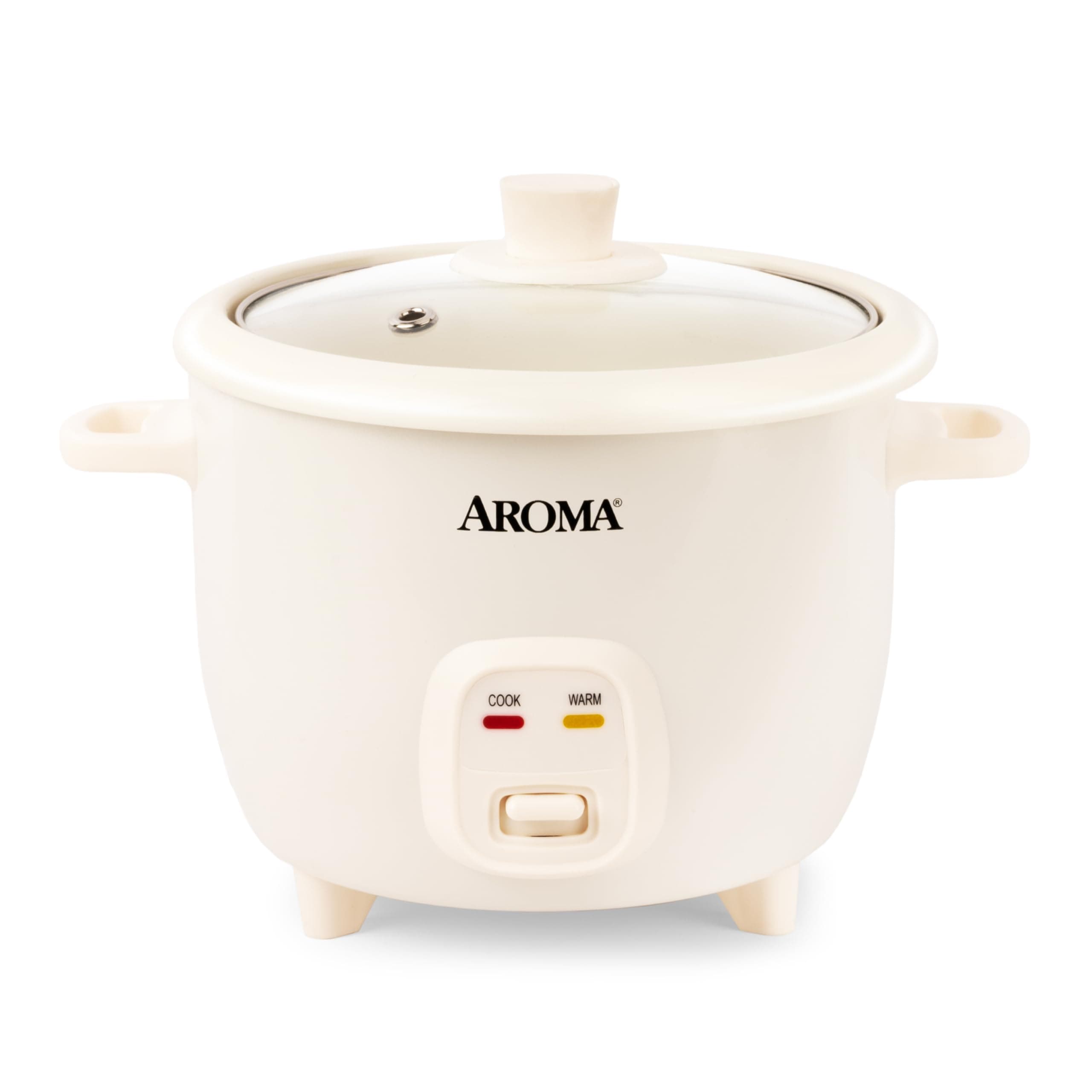 AROMA (アロマ) CoreCoat 炊飯器 ワンタッチ操作 こびりつかないセラミックコーティング (6カップ調理済み、3カップ未調理)
