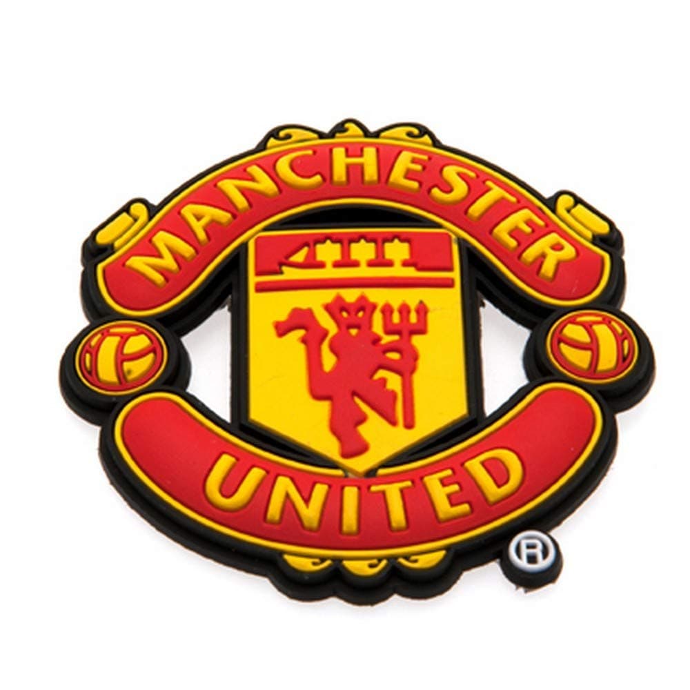 MANCHESTER CITY Club Licensed Man Utd Crest 3D Fridge Magnet (6cm Approx) - One Size