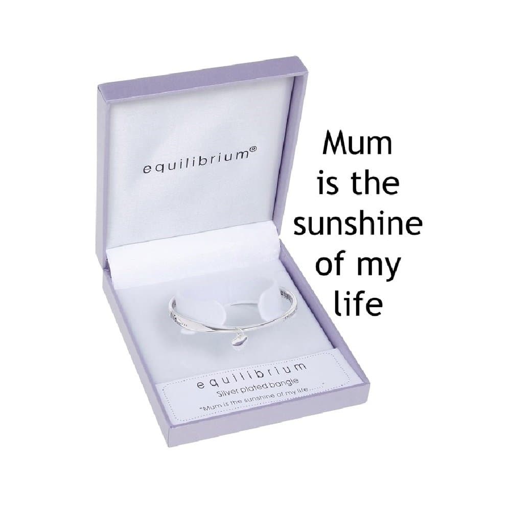 Equilibrium Jewellery - Dangle Heart Mum/Sunshine Bangle by Equilibrium Technologies