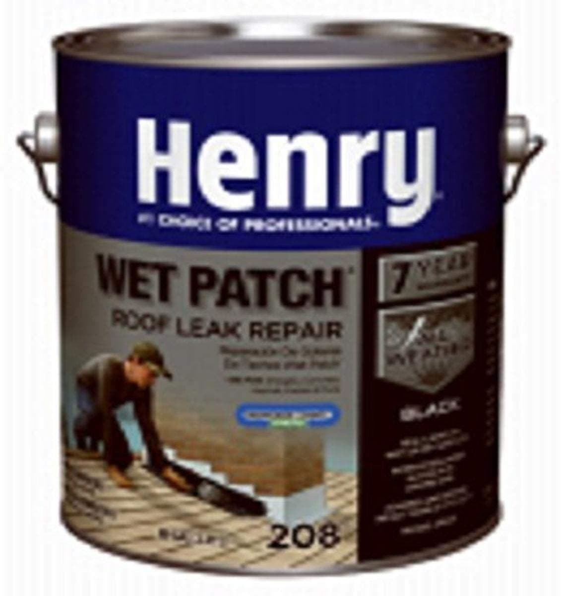 HE208042 Gal Roof Cement, 0.90 gal (3.41L),Black