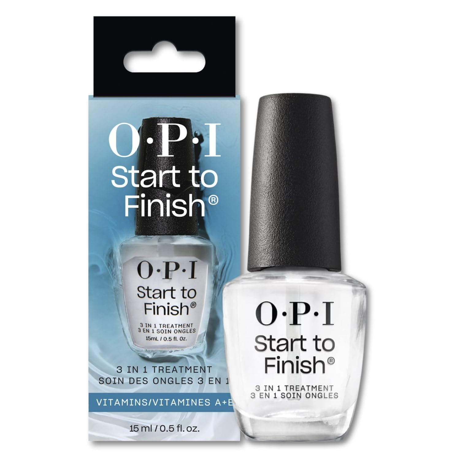 OPI(オーピーアイ) 3 in 1 トップコート ベースコート 爪保護剤 15mL (スタートトゥフィニッシュα NTT70)