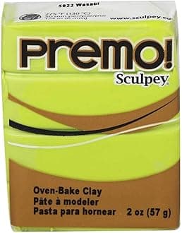 Premo Polymer Clay (2 oz, Wasabi)