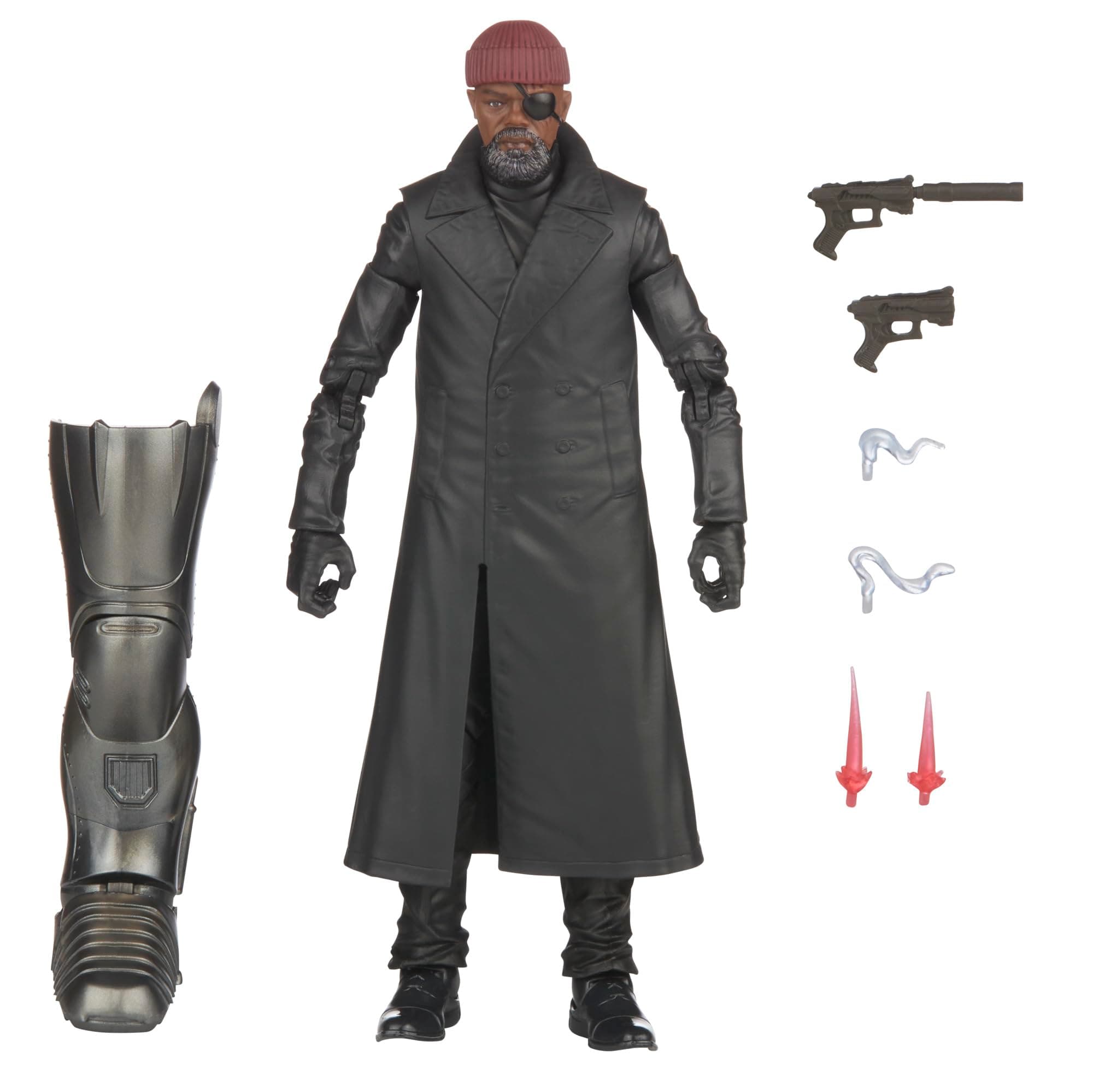Hasbro Marvel Legends Series Nick Fury, Secret Invasion Marvel Legends Action Figures, 6”