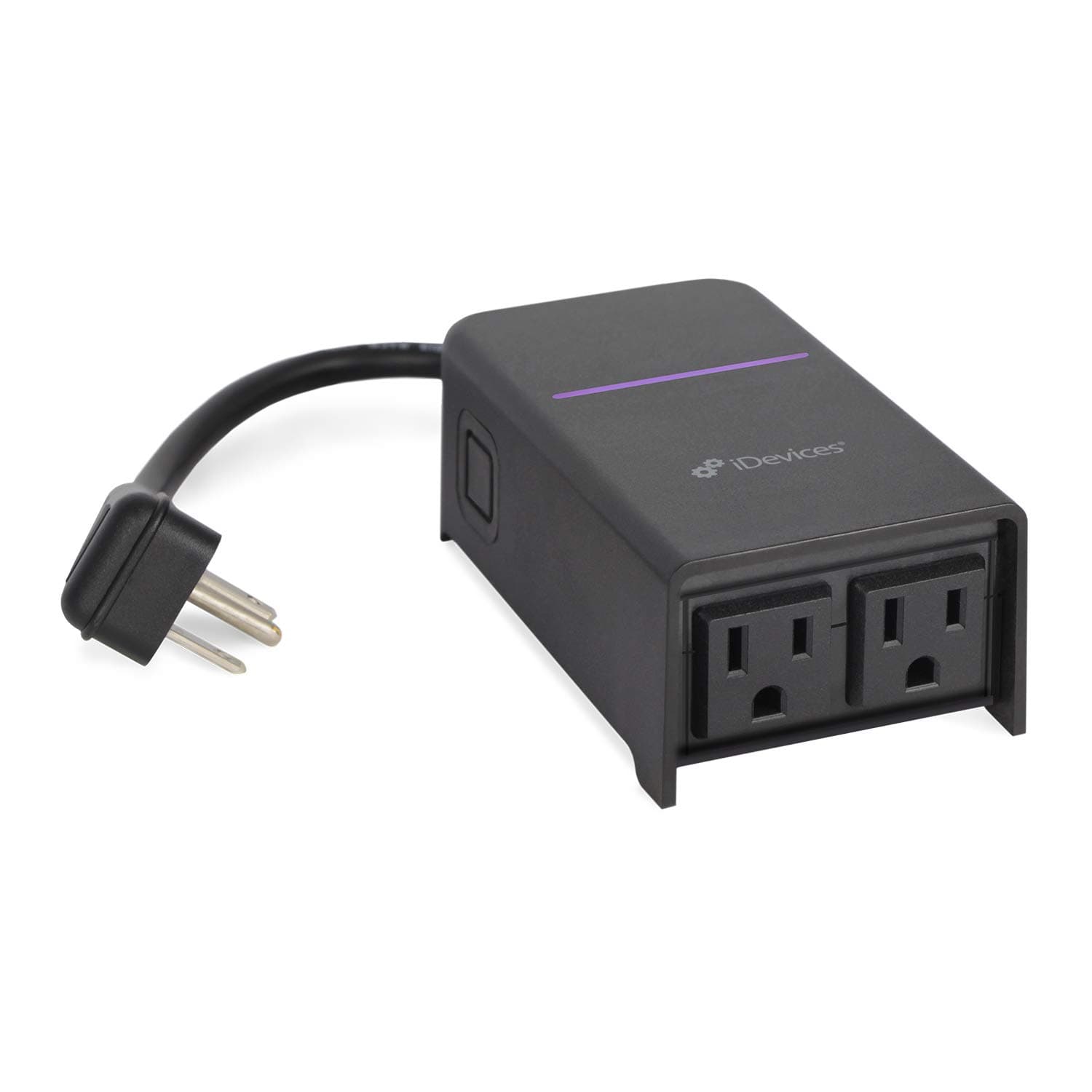 iDevices IDEV0004ANP5 Outdoor Switch Wi-Fi Smart Plug, Works with Siri, Alexa, Google Assistant, Plain