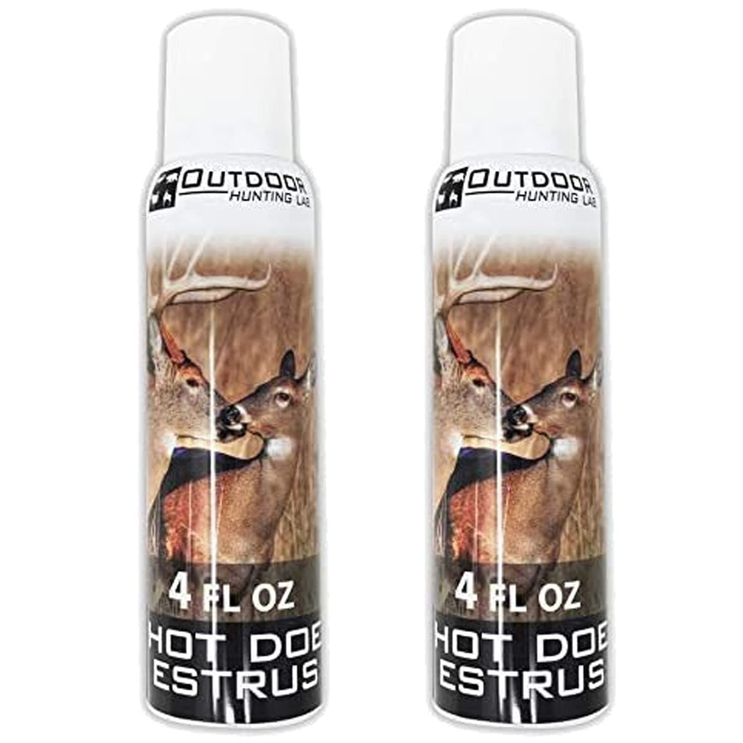 Outdoor Hunting Lab Doe Estrus Rut Scent Buck Attractant for Whitetail Deer - Doe Pee for Deer Hunting - Buck Urine Deer Scent for Mock Scrapes, Scent Drags, and Drippers