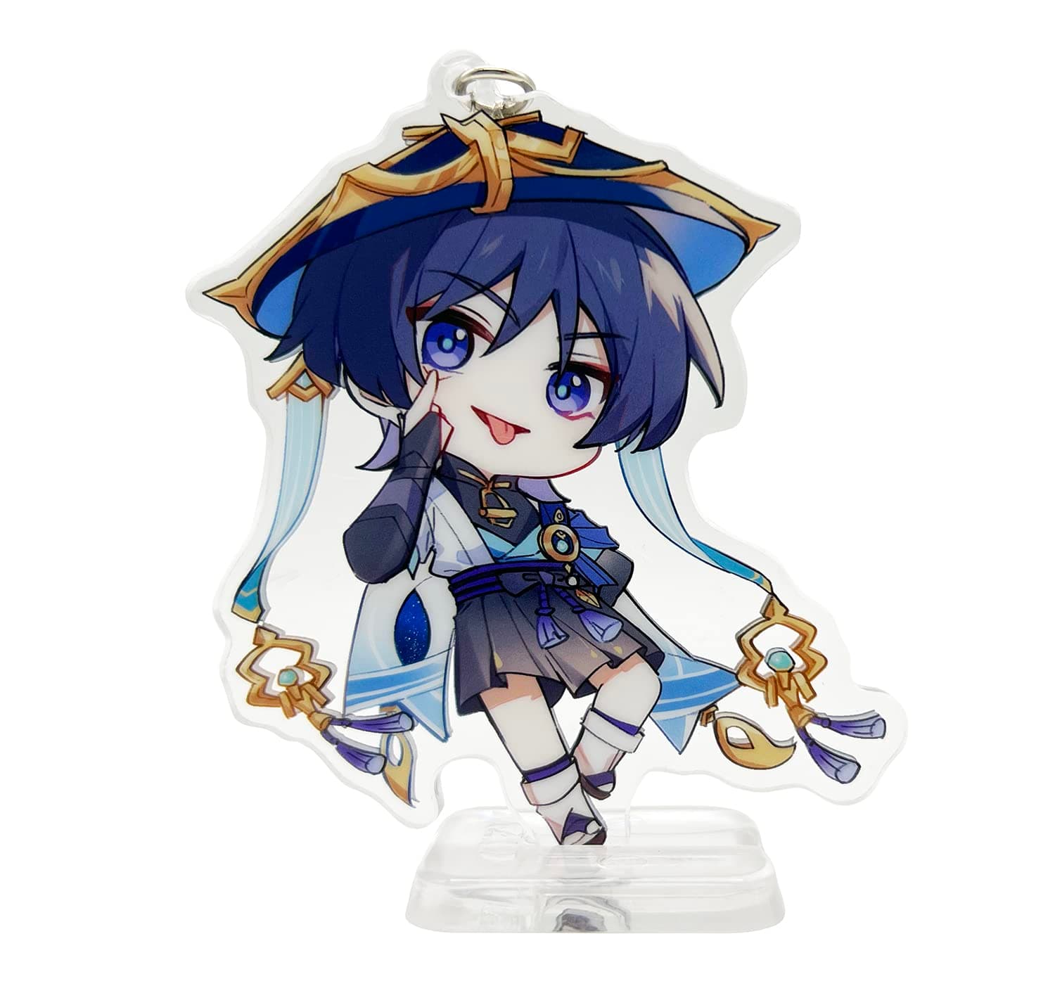 Genshin Impact Cute Acrylic Keychain Figure