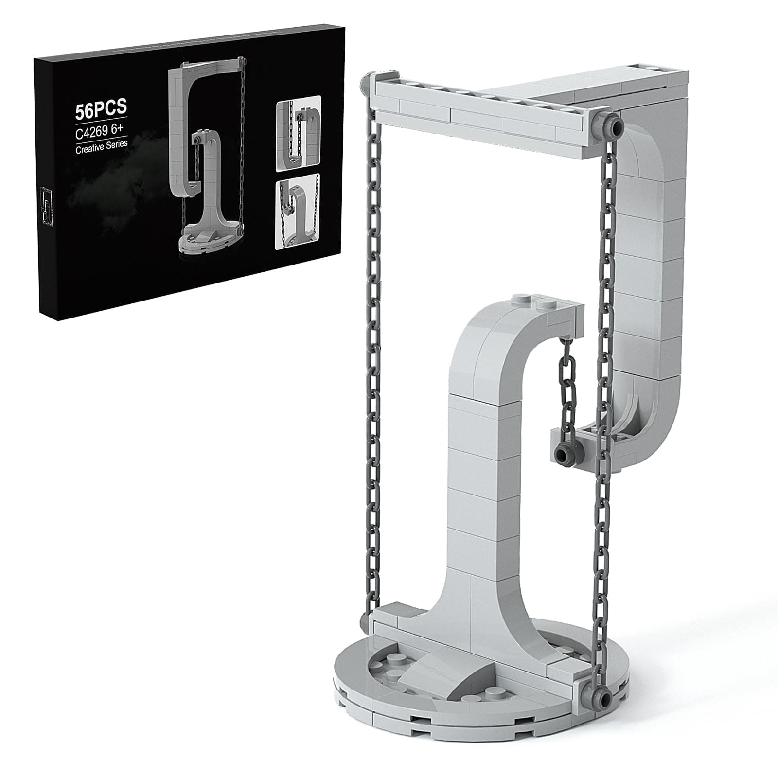 Tensegrity Sculpture Creative Building Kit Model MOC Building Blocks Toy(56 PCS)