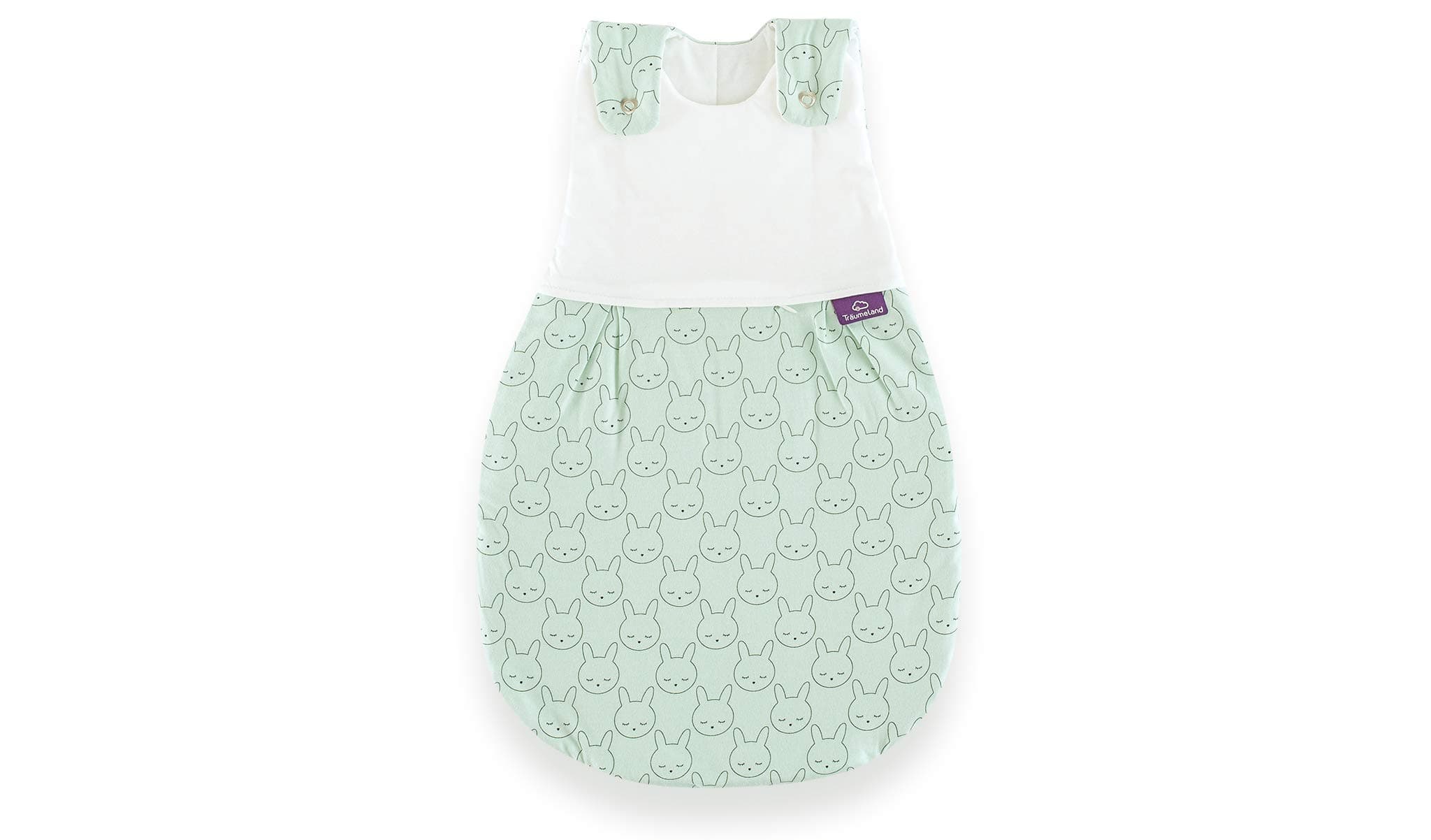 Träumeland S0102307 Sleeping Bag with Love Me Cuddly Rabbit 80/86 Multi-Coloured