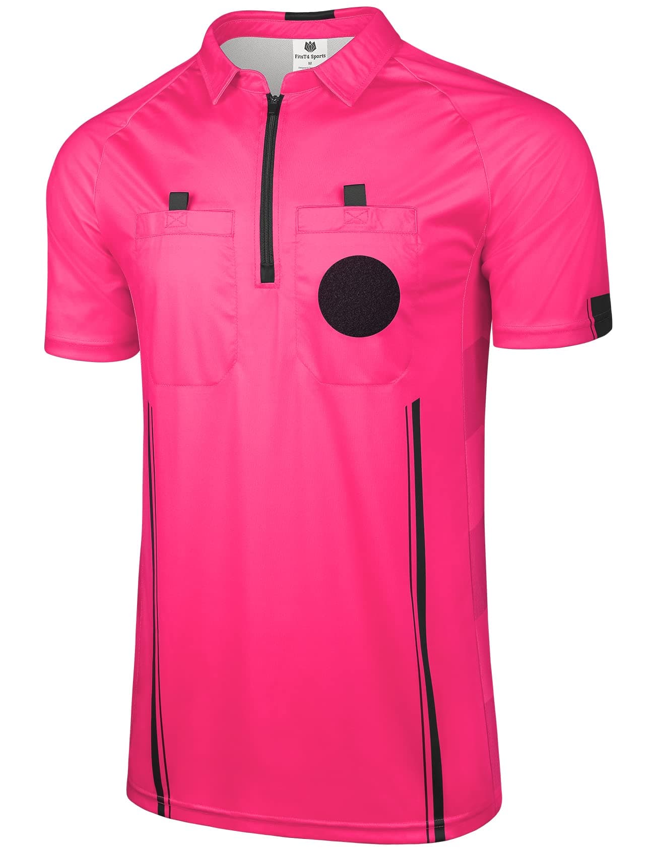 FitsT4 SportsPro Soccer Referee Jersey Short Sleeve Ref Shirts