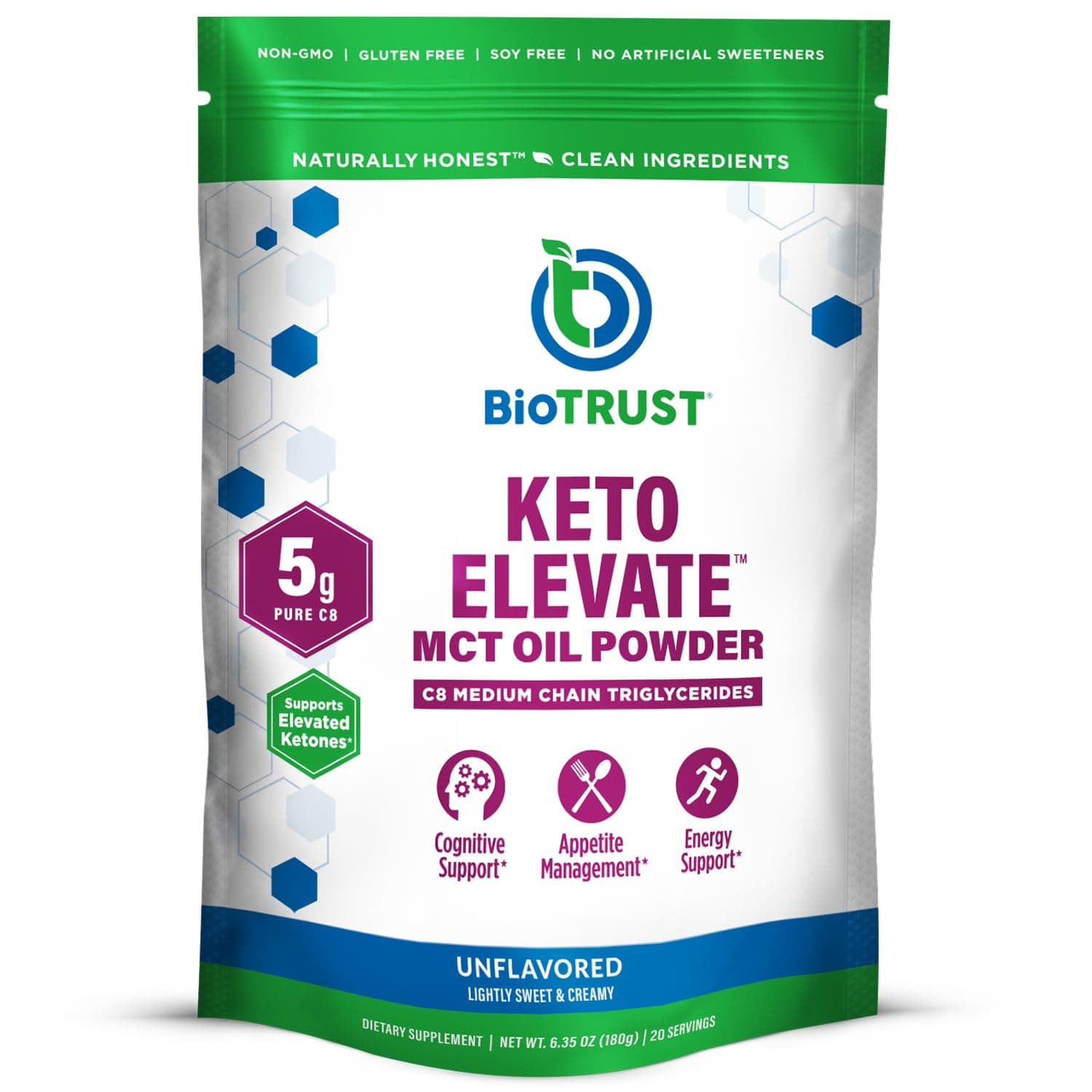 Keto Elevate C8 MCT Oil Powder