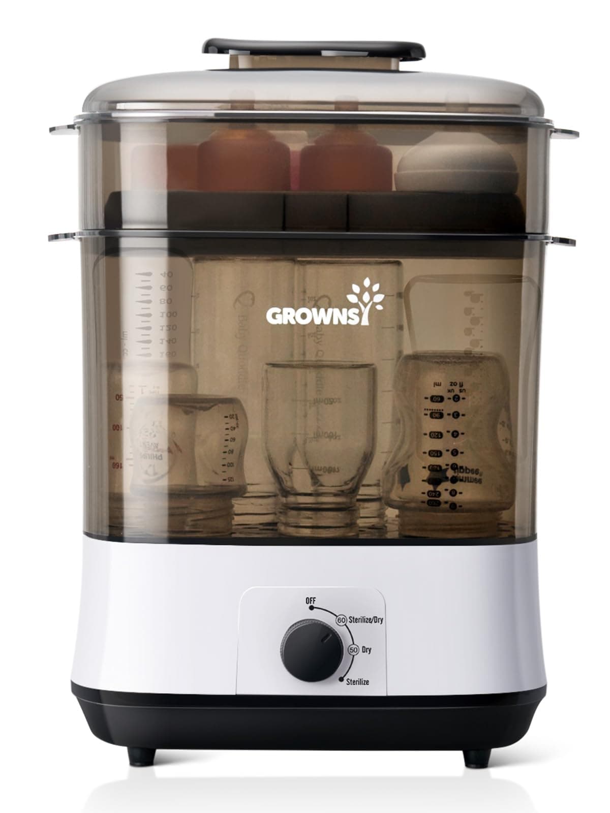 Baby Bottle Sterilizer and Dryer Quick Sterilizer Steam Bottle