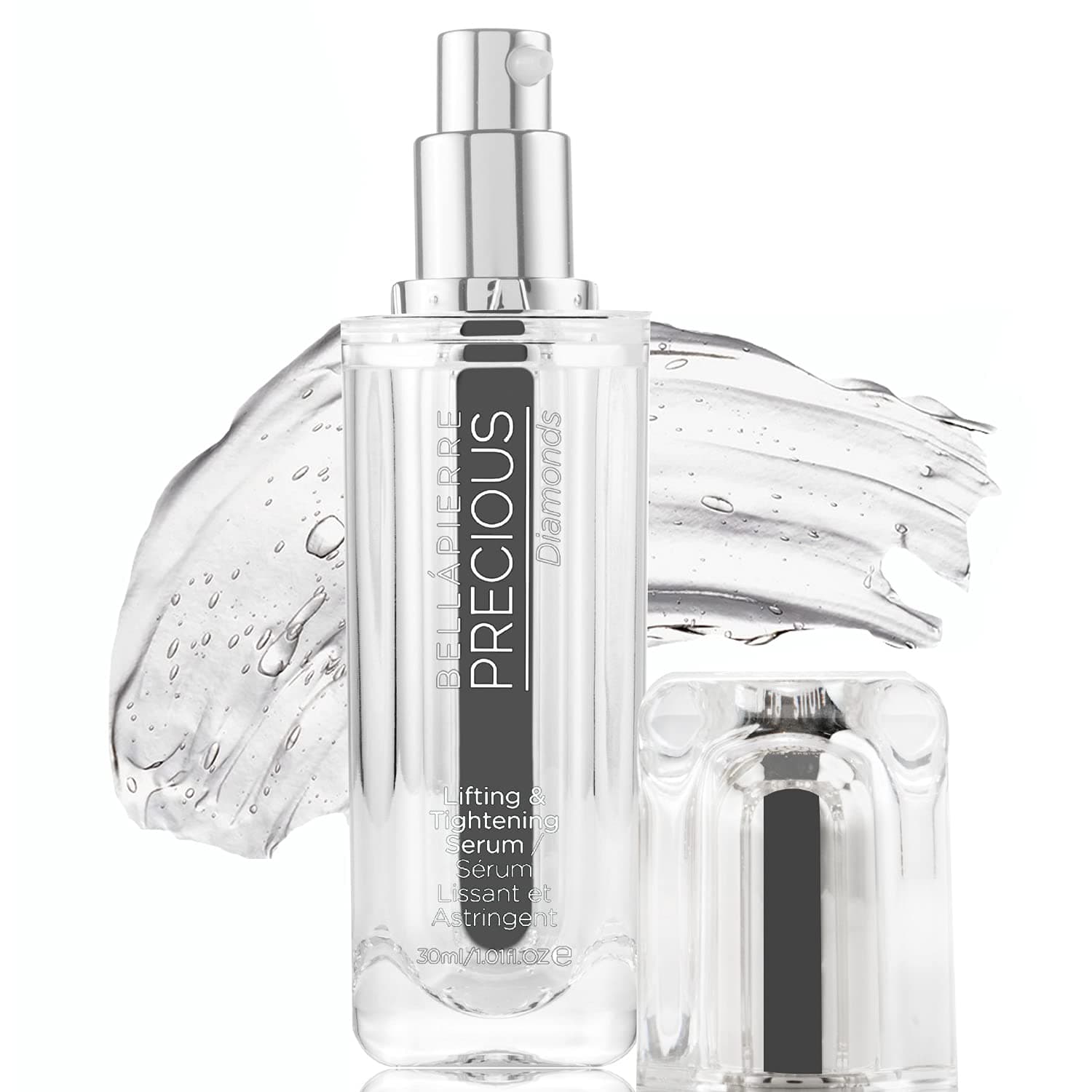 PRECIOUS Diamonds Lifting & Tightening Serum | Awaken, Revitalize, and Tighten Tired, Sagging Skin | Enriched with Vitamins A & E | Non-Toxic and Paraben Free | 1.01 FL Oz