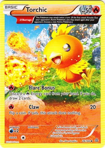 PokemonTorchic (26/160) - XY Primal Clash