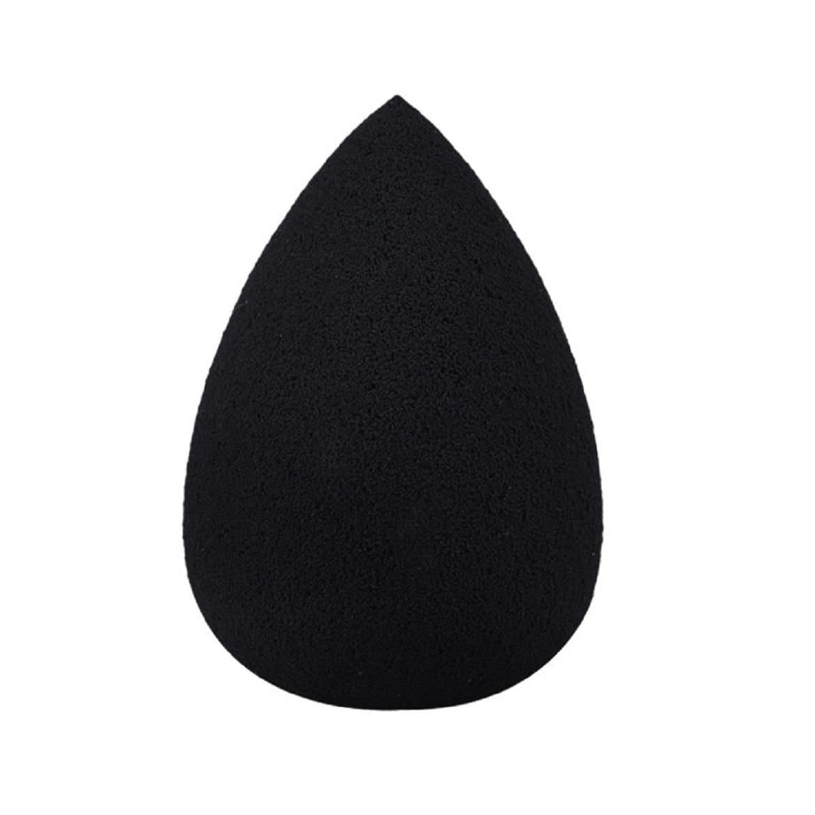 GCIYAEN 1PC Water Droplets Soft Beauty Makeup Sponge (Black)