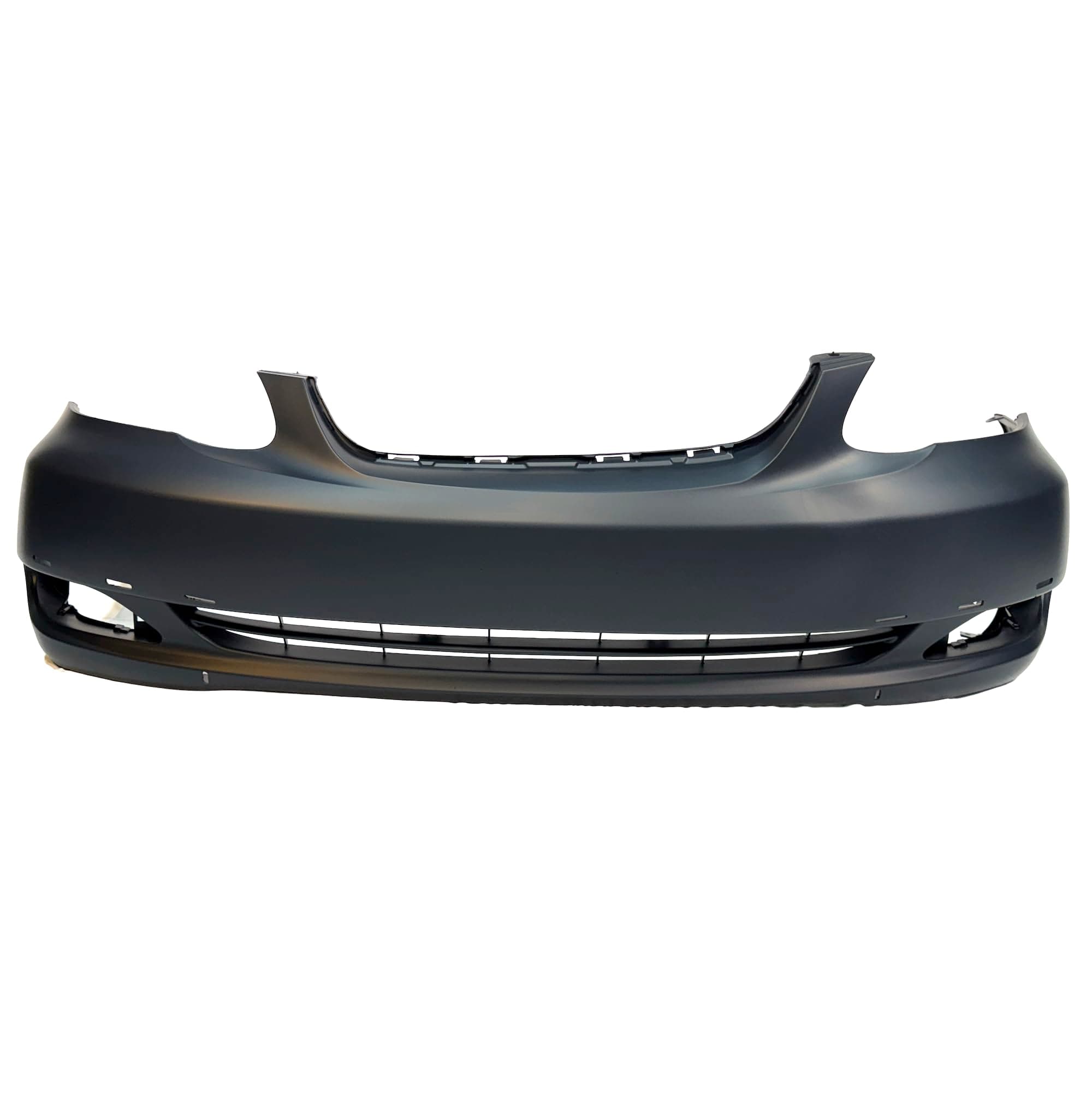 FitParts Compatible With Front Bumper Cover 2005-2008 Toyota Corolla Sedan S XRS Sedan 05-08. New, Primed and Ready for Paint. With Fog Light Holes. TO1000298 521190Z939 2006 2007