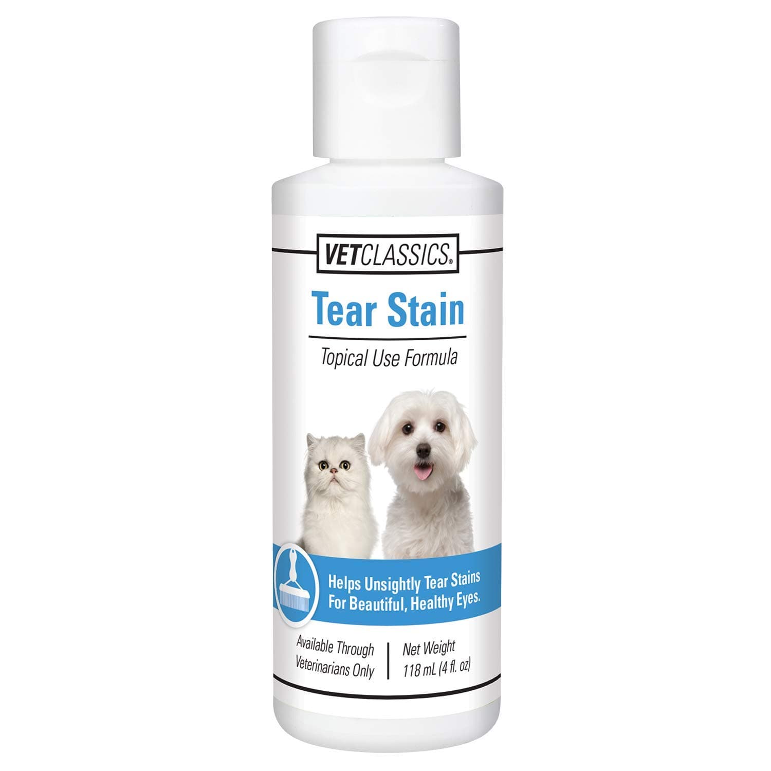 Vet Classics Tear Stain Topical Remover Liquid (120ml)