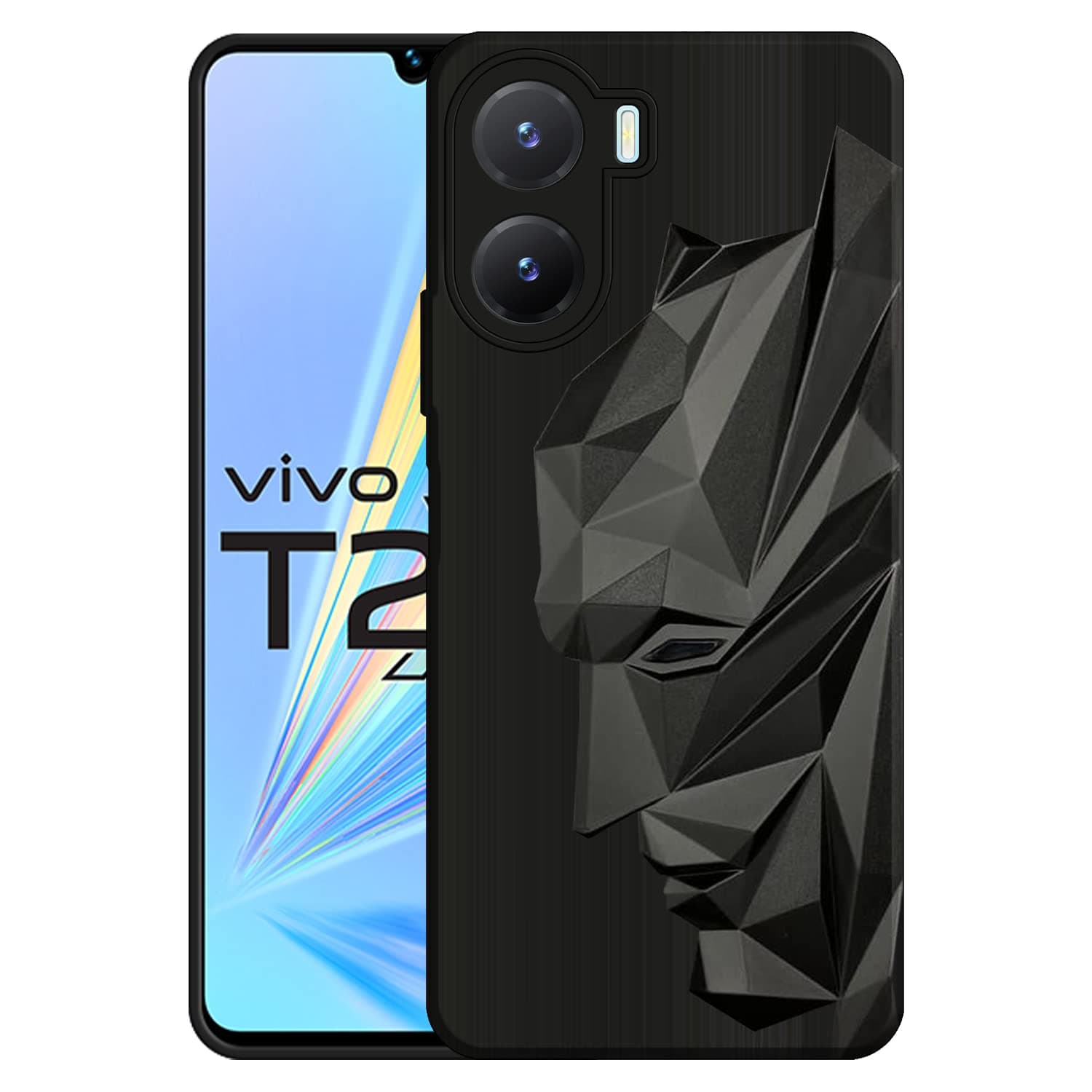Exclusive Soft Back Case Cover for Vivo T2x 5G / Y56 5G / Vivo Y16 (Shock Proof |360 Degree Complete Protection)