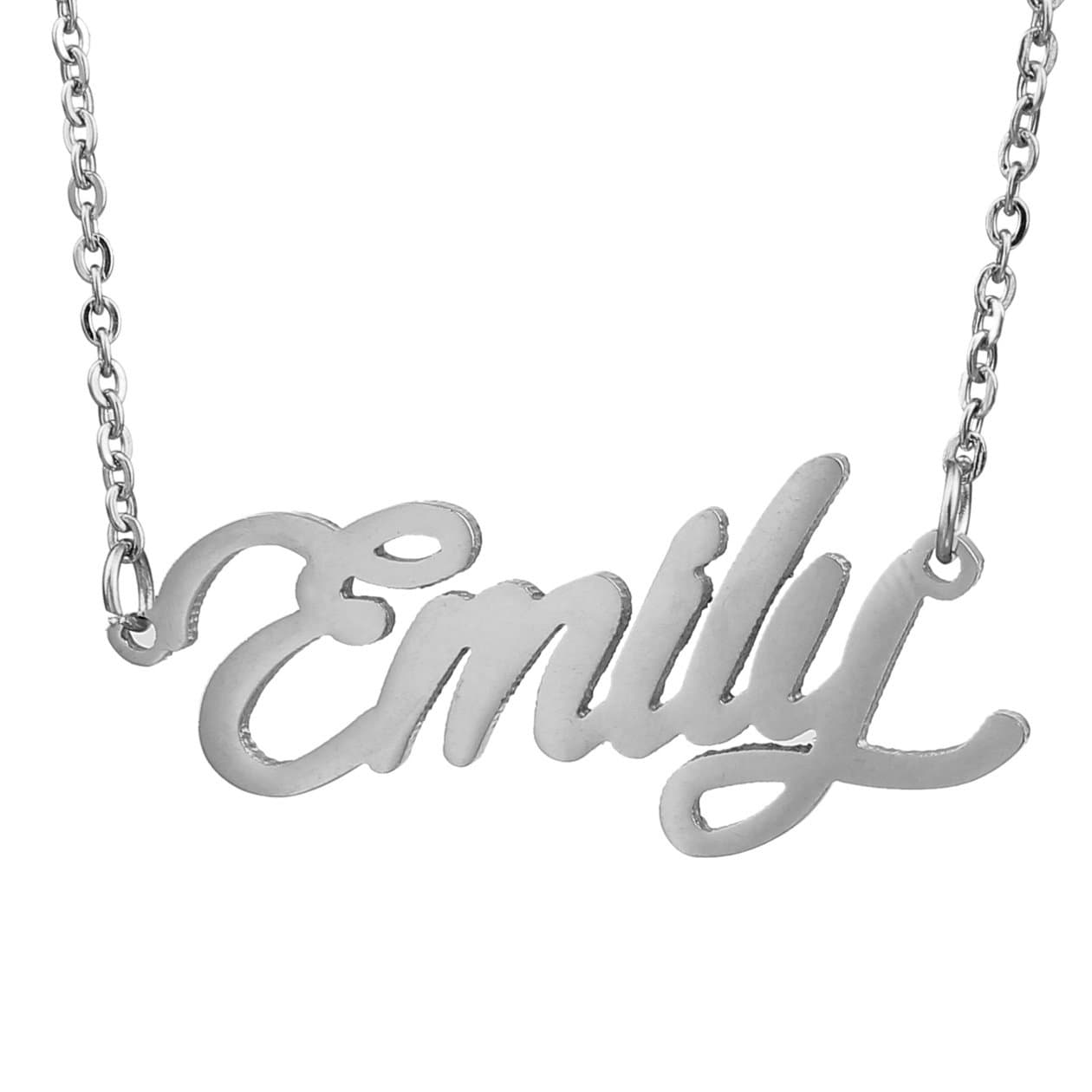 HUAN XUN I Love You Mom Daughter Necklace Sister Necklace 16"